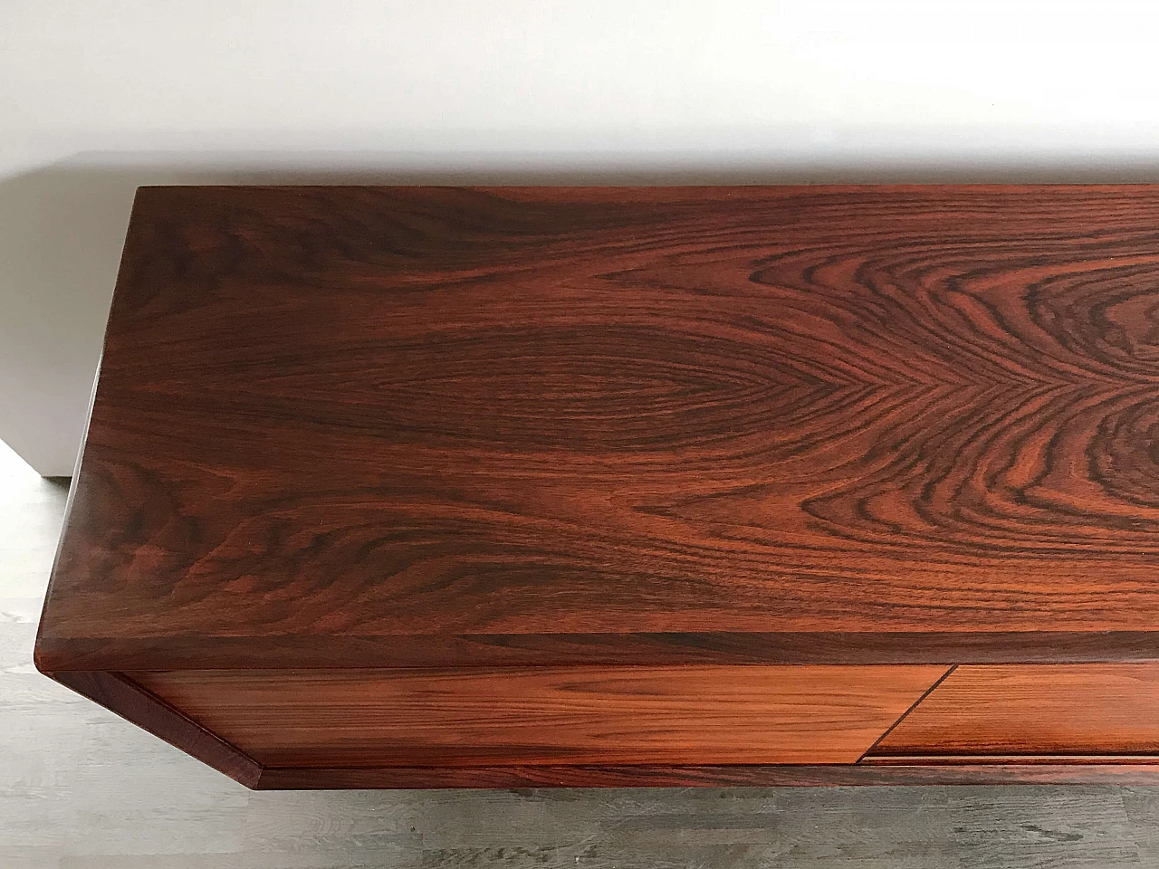 Credenza in legno scuro di Egon Kristensen, anni '50 1480736