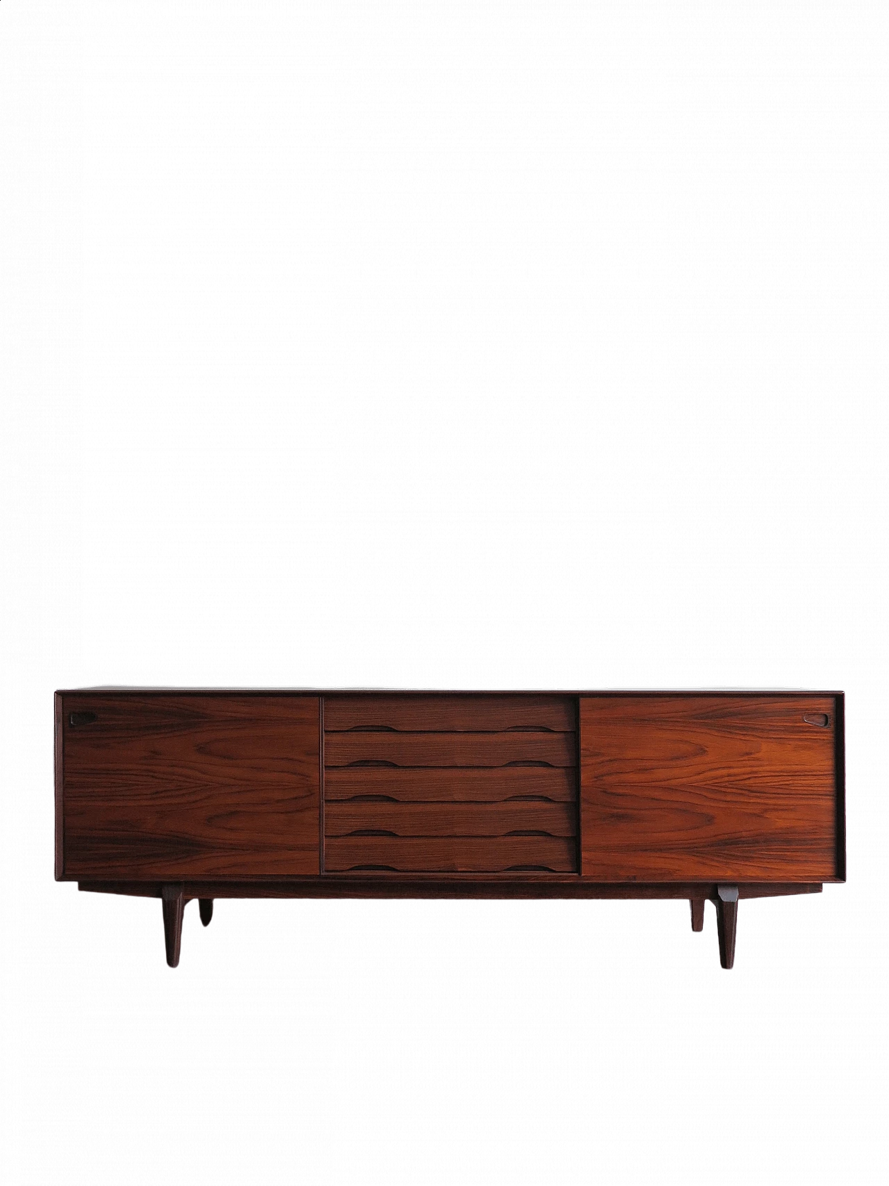 Credenza in legno scuro di Egon Kristensen, anni '50 1480862