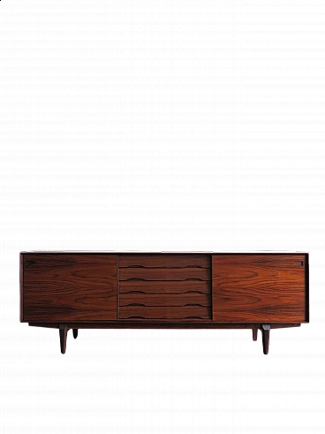 Dark wood sideboard by Egon Kristensen, 1950s
