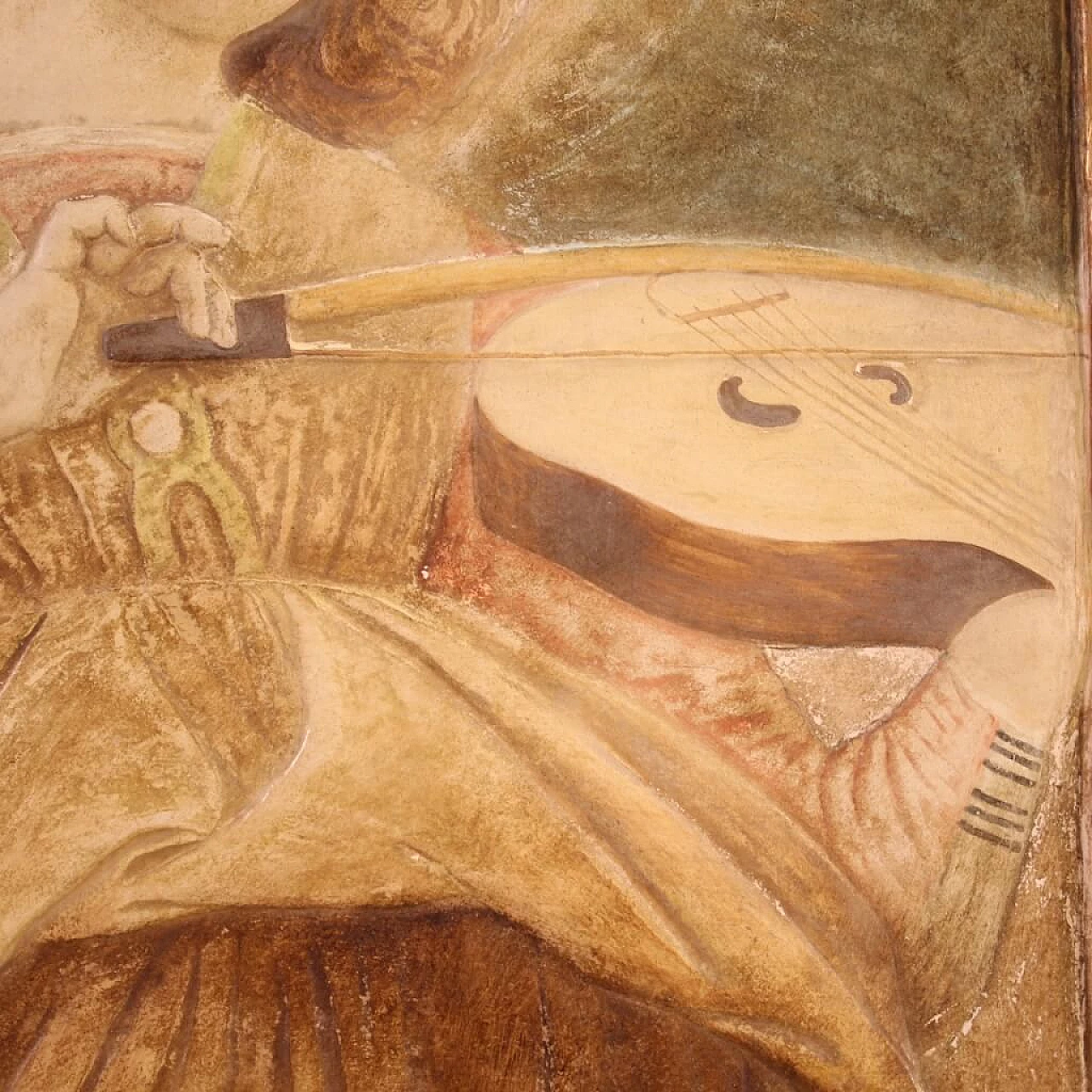 Formella a bassorilievo in terra di Signa, anni '40 1480919