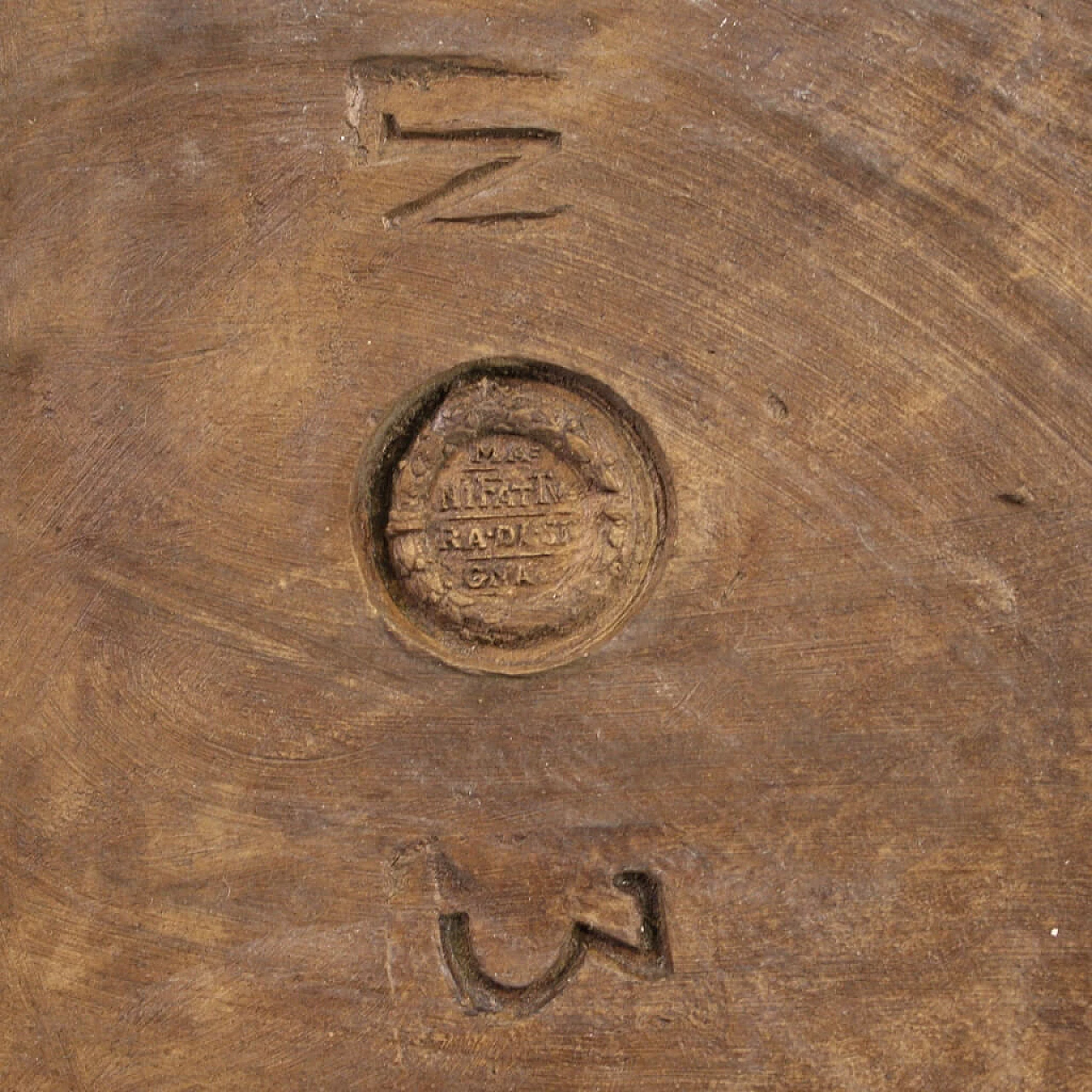 Formella a bassorilievo in terra di Signa, anni '40 1480922