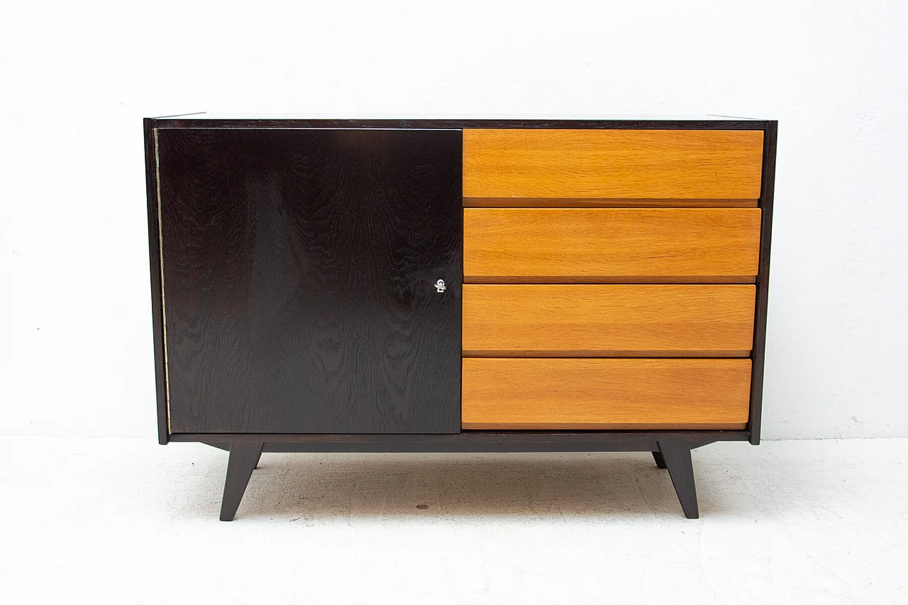 U-458 dresser by Jiri Jiroutek for Interier Praha, 1960s 1481039