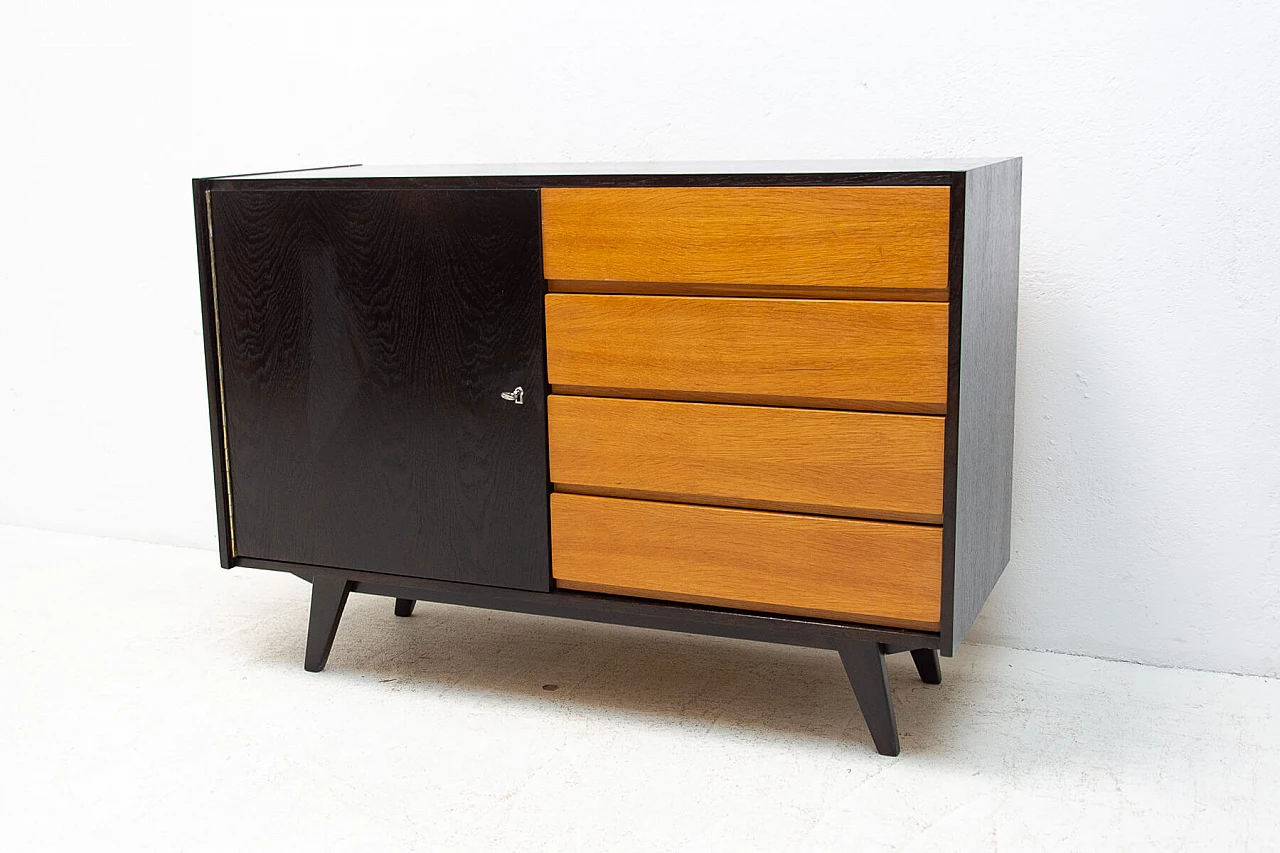 U-458 dresser by Jiri Jiroutek for Interier Praha, 1960s 1481042