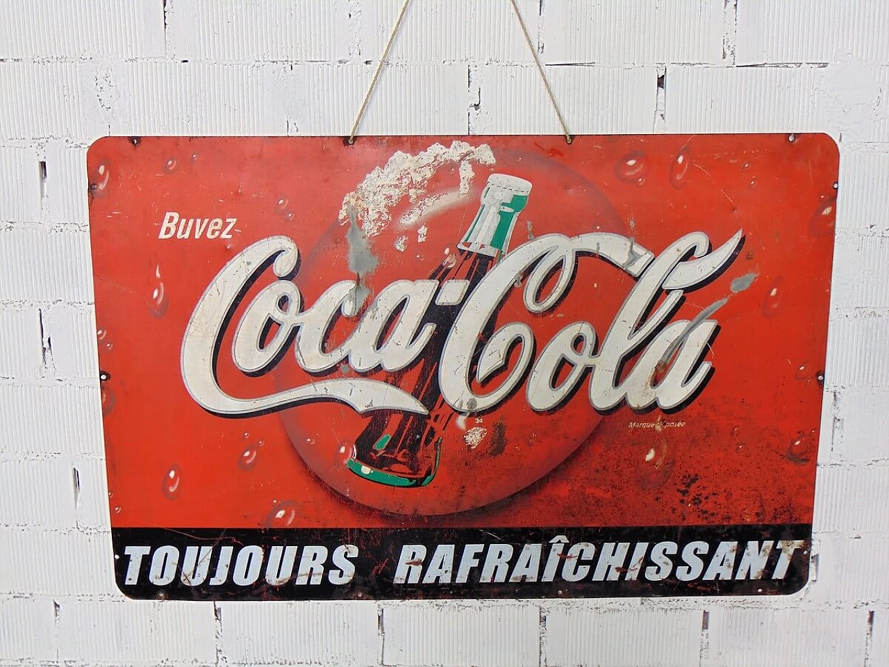 Coca Cola advertising sign, 1960s 1481067