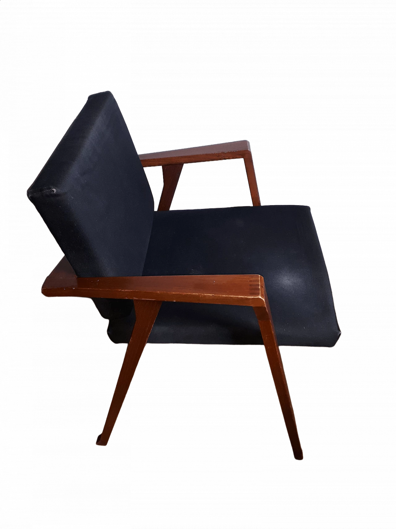 Rosewood Luisa 832 armchair by Franco Albini, 1950s 1481104