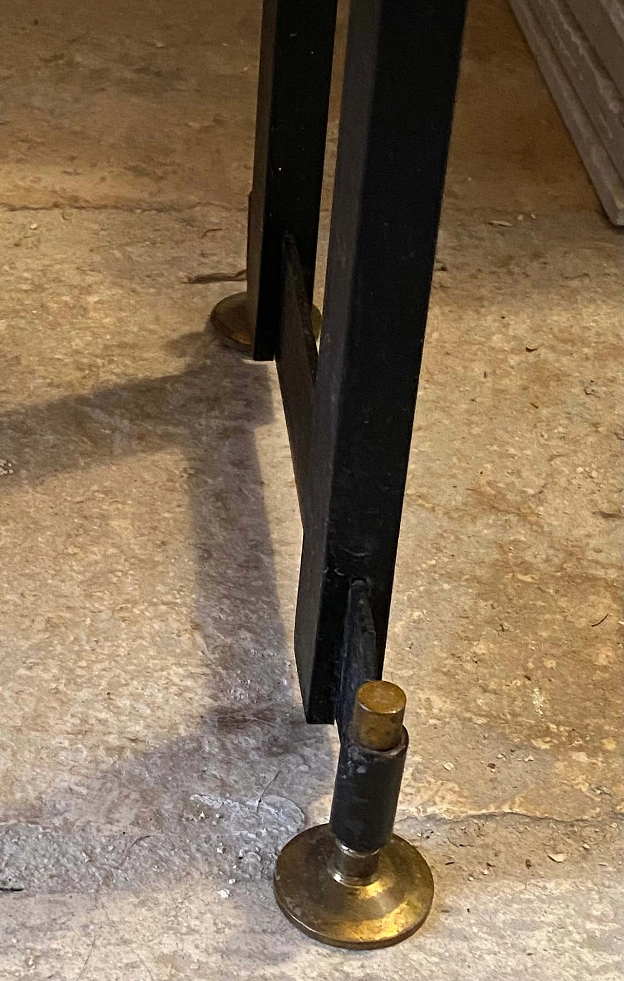 Appendiabiti con pannello scorrevole con stampa originale, anni '60 5