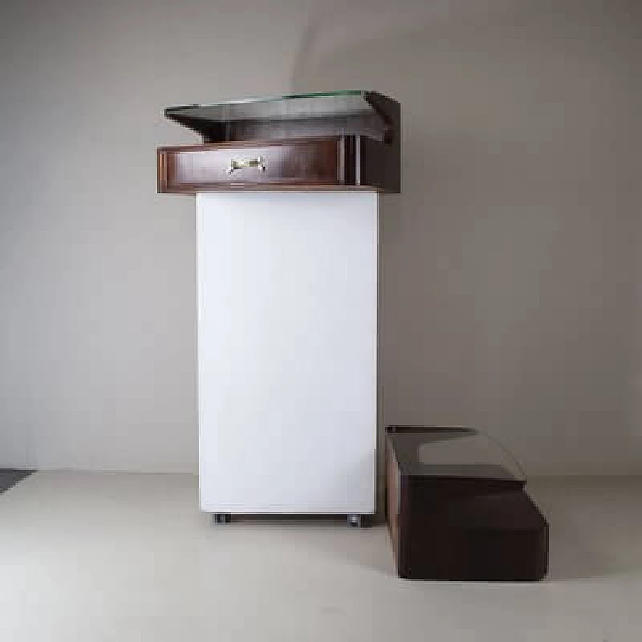 Coppia di tavolini da parete di Ico & Luisa Parisi, anni '50 1481344