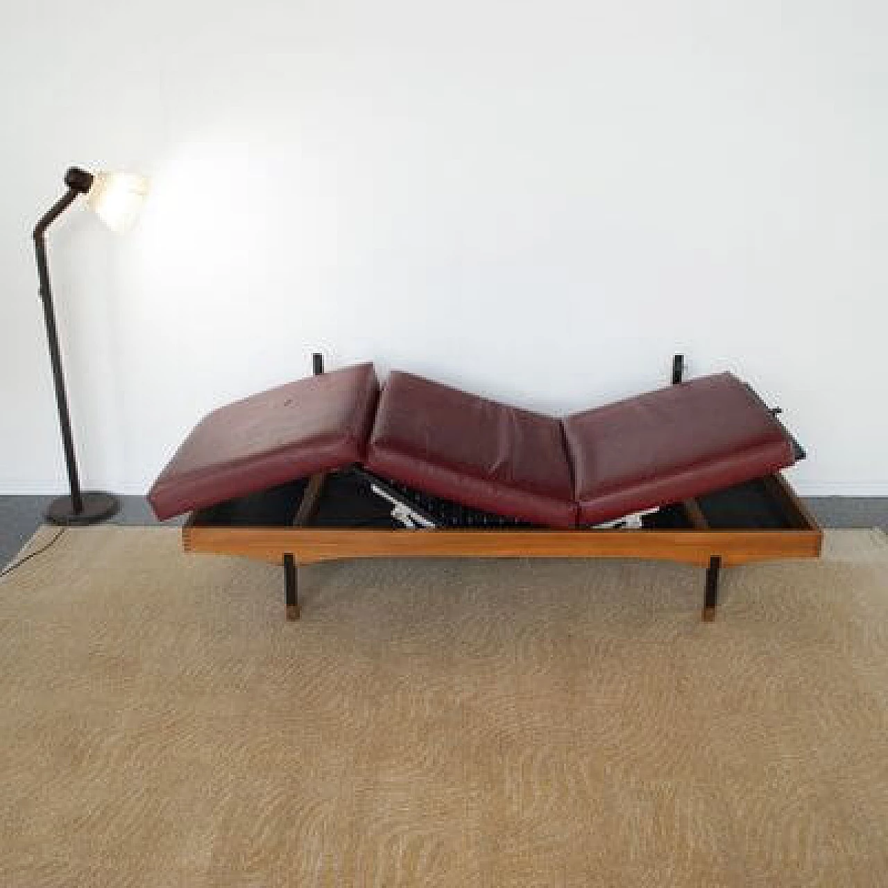 Sofa bed with coffee table and armchair, 1960s 1481368