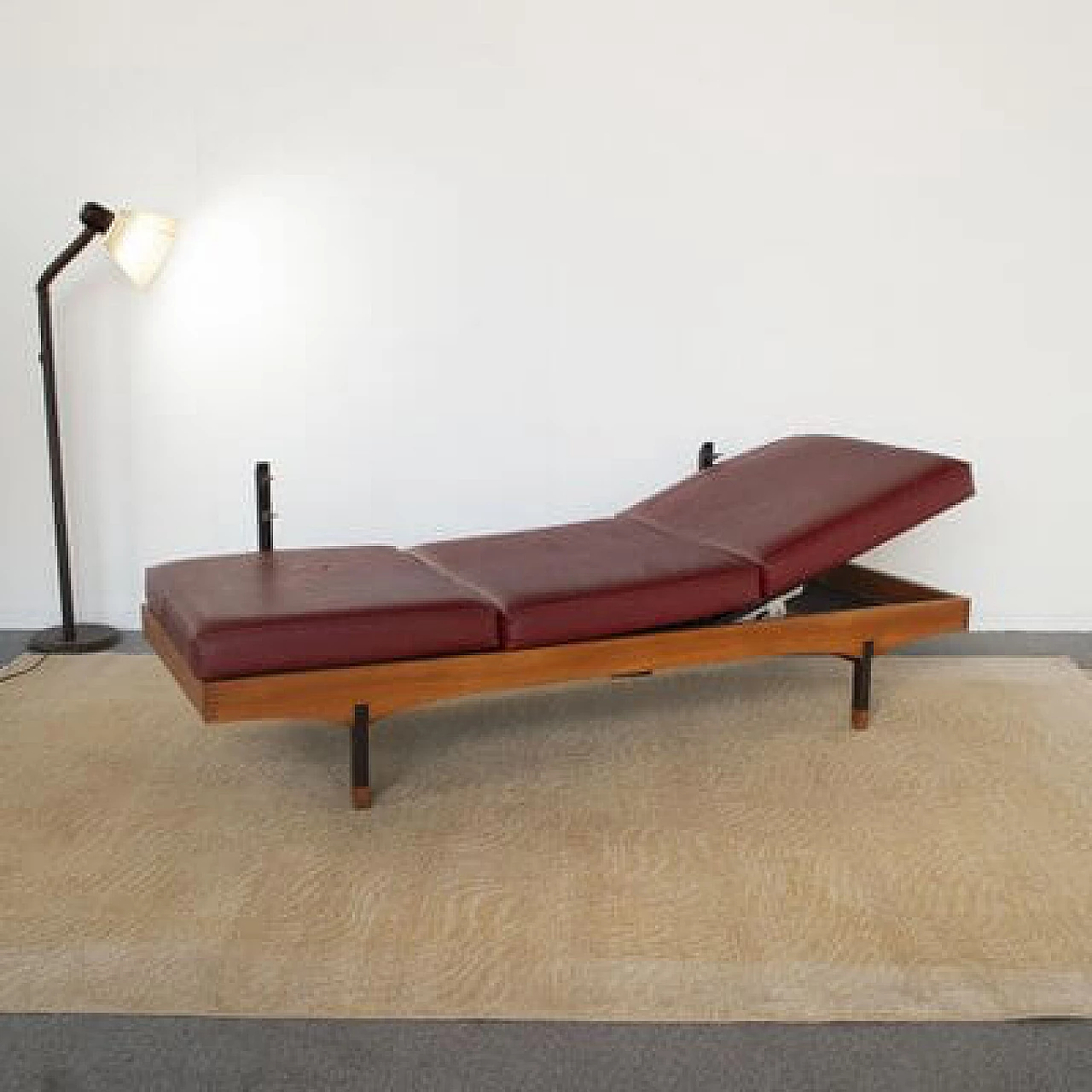 Sofa bed with coffee table and armchair, 1960s 1481382