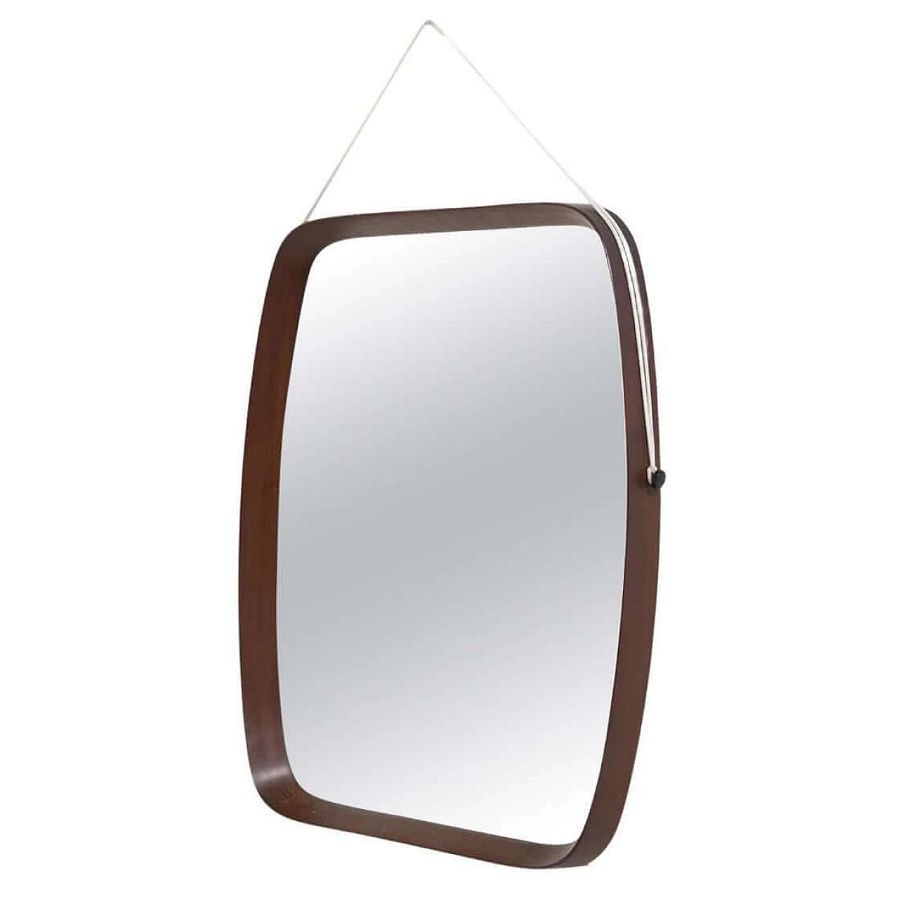 Rectangular wooden mirror by Campo and Graffi, 1950s 4
