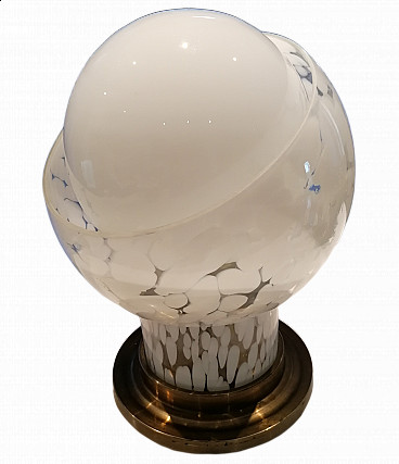 Table lamp in Murano Mazzega glass, 1960s