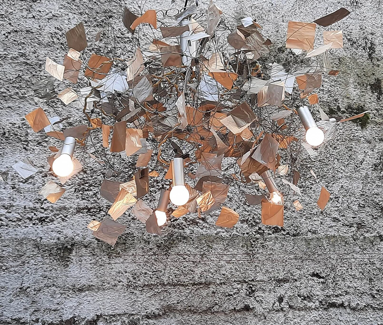 Lampadario a 5 luci La Boutiques D'Art 1