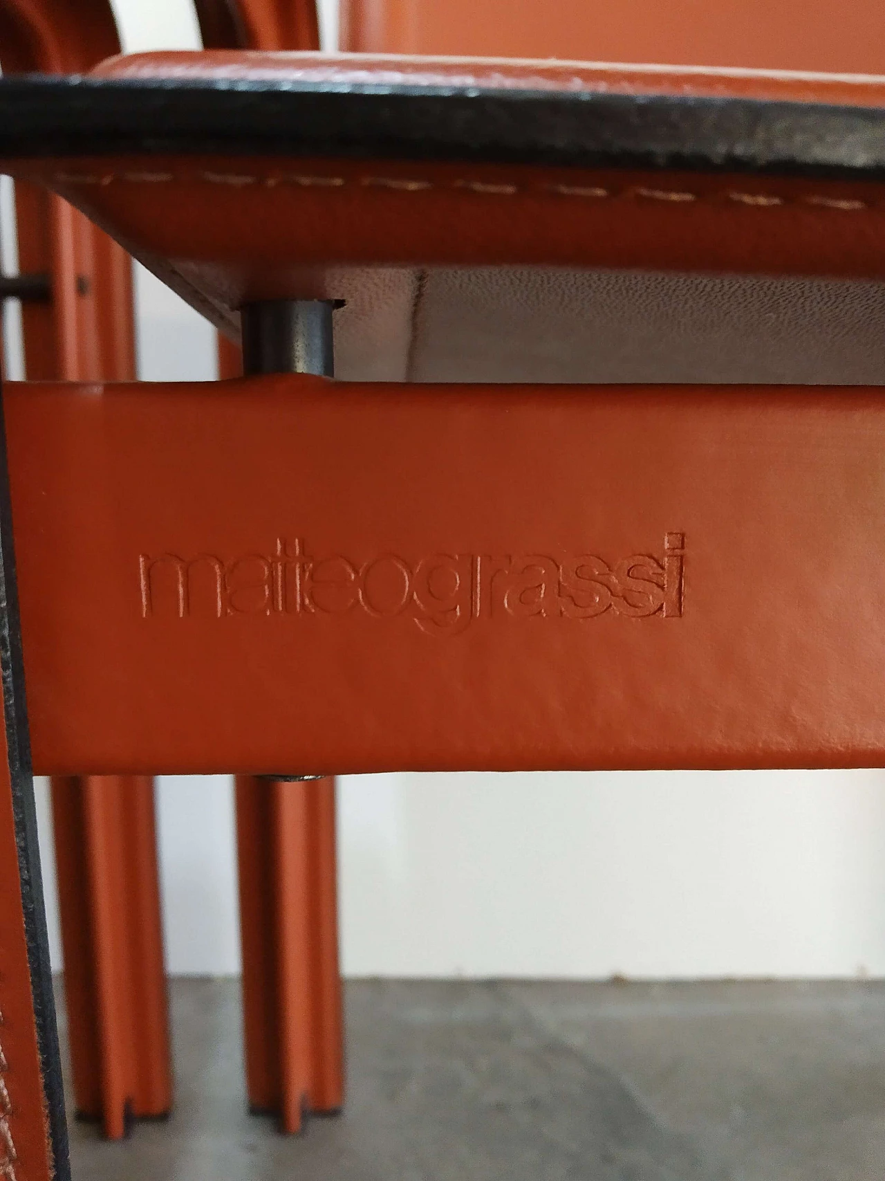 Coppia di sedie Golfo dei Poeti di Toussaint & Angeloni produzione Matteo Grassi, anni '80 55