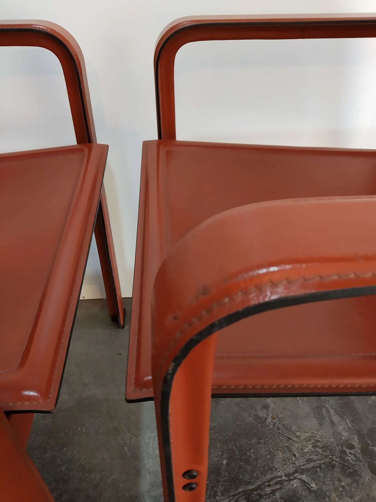 Coppia di sedie Golfo dei Poeti di Toussaint & Angeloni produzione Matteo Grassi, anni '80 63