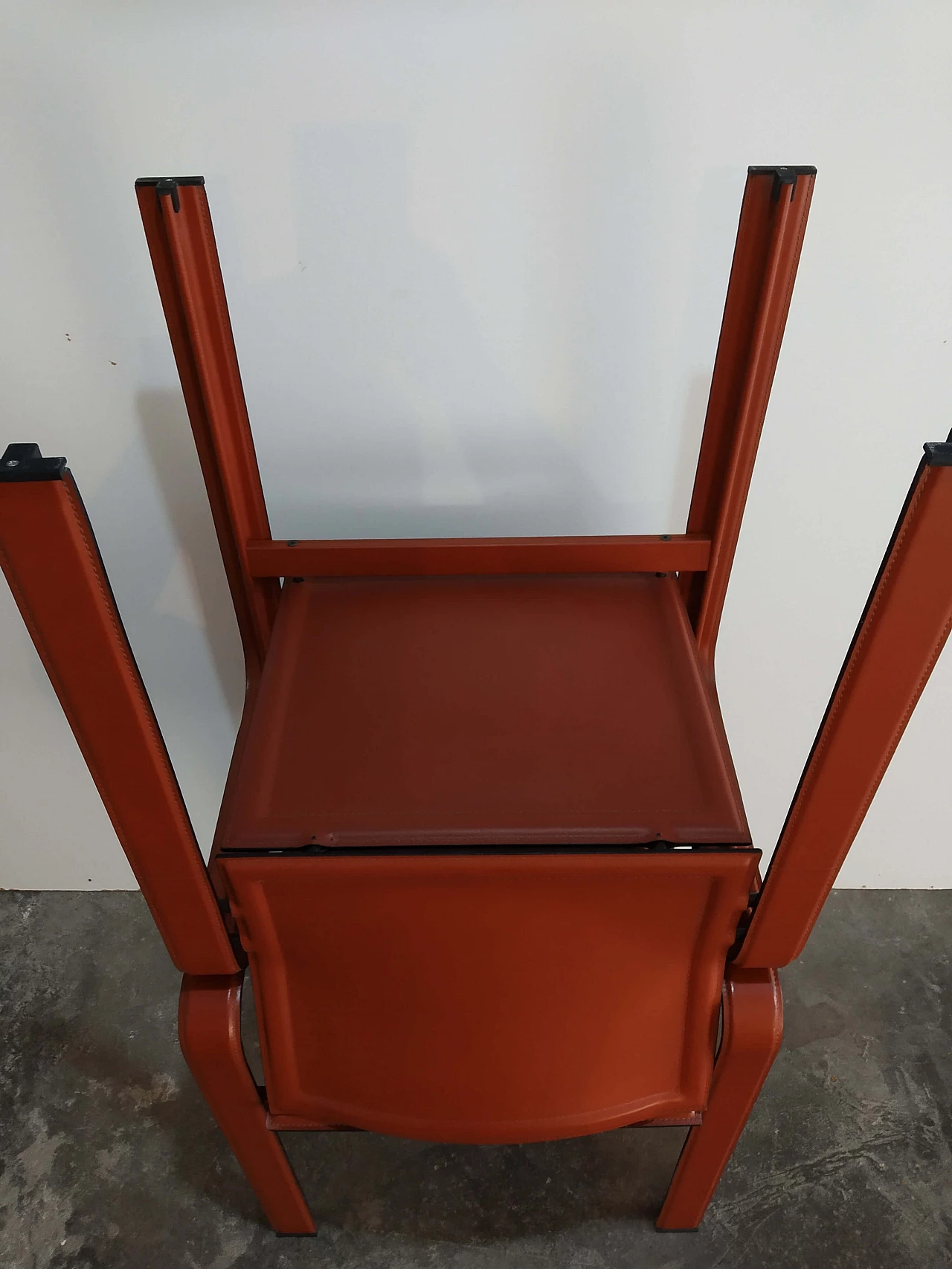 Coppia di sedie Golfo dei Poeti di Toussaint & Angeloni produzione Matteo Grassi, anni '80 90