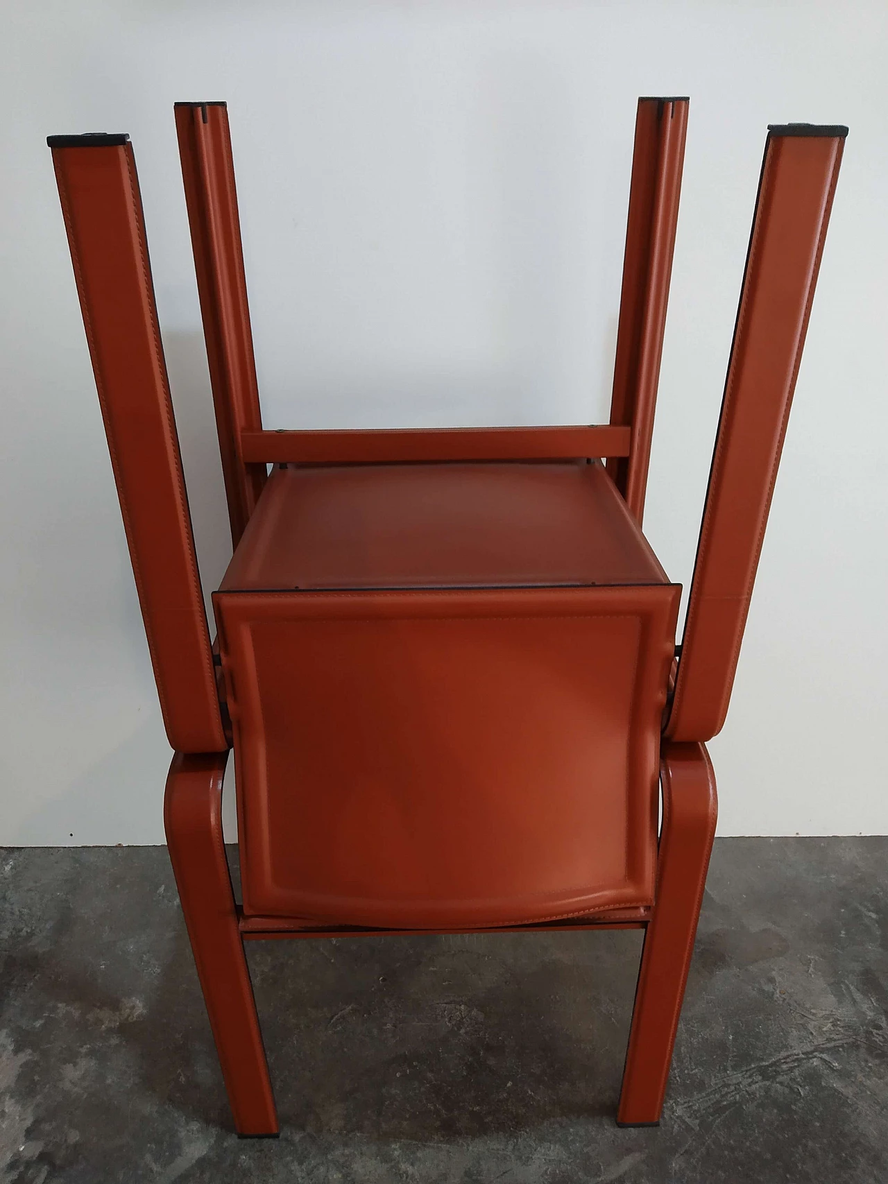 Coppia di sedie Golfo dei Poeti di Toussaint & Angeloni produzione Matteo Grassi, anni '80 92