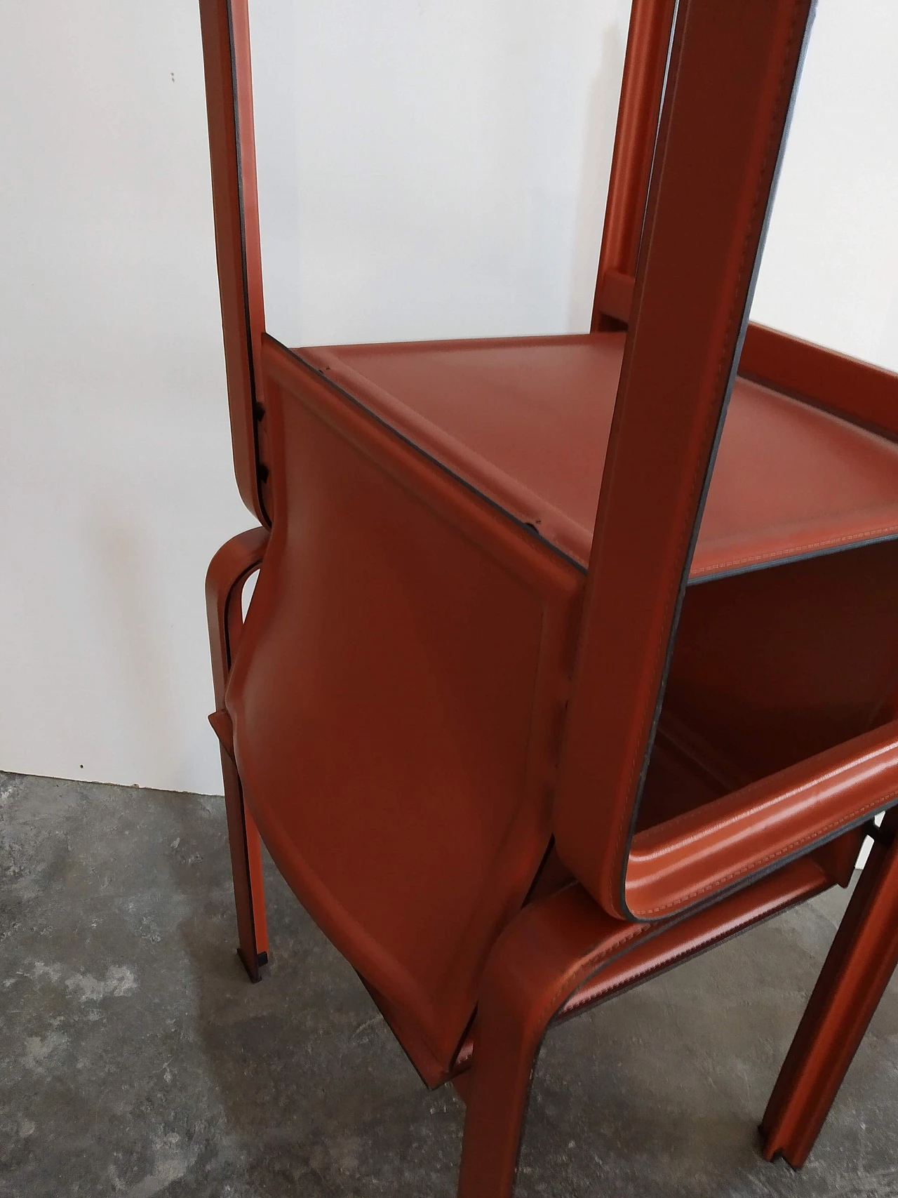 Coppia di sedie Golfo dei Poeti di Toussaint & Angeloni produzione Matteo Grassi, anni '80 101