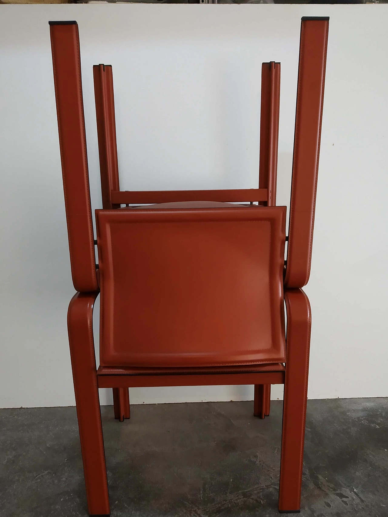 Coppia di sedie Golfo dei Poeti di Toussaint & Angeloni produzione Matteo Grassi, anni '80 102