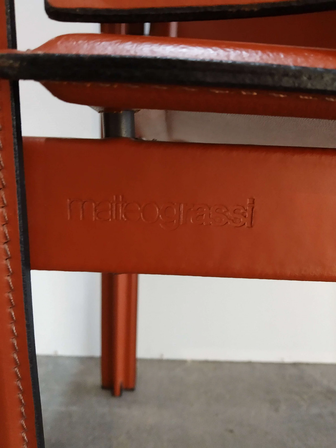 Coppia di sedie Golfo dei Poeti di Toussaint & Angeloni produzione Matteo Grassi, anni '80 103