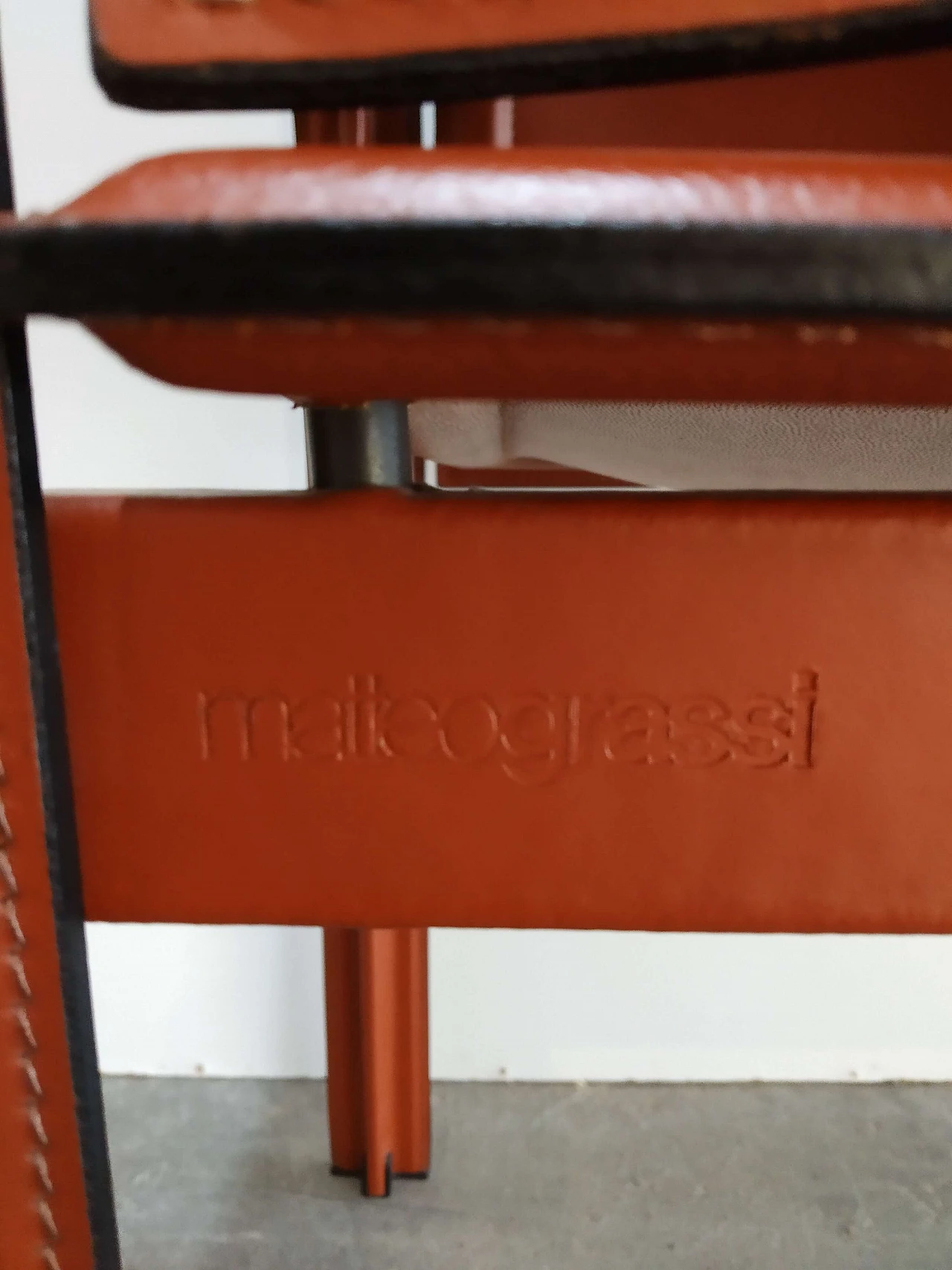 Coppia di sedie Golfo dei Poeti di Toussaint & Angeloni produzione Matteo Grassi, anni '80 104