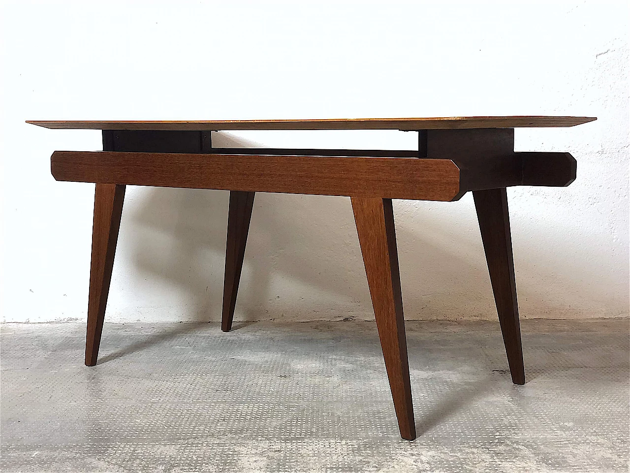 Tavolino scandinavo in teak, anni '60 7