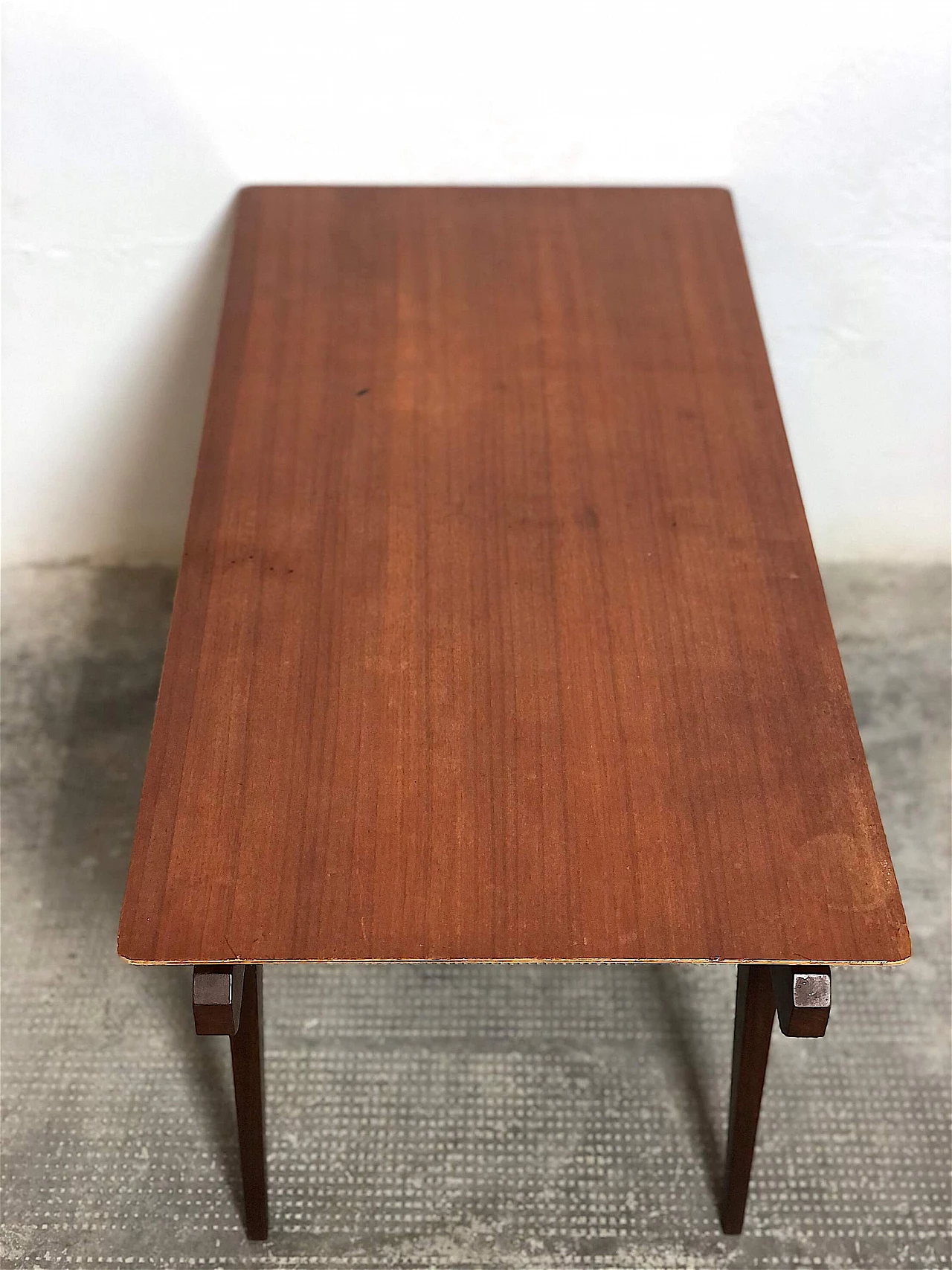 Scandinavian teak coffee table, 1960s 11