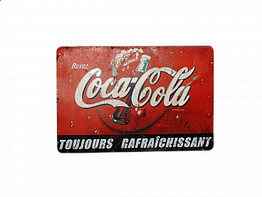 Coca Cola advertising sign, 1960s