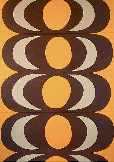 Kaivo fabric panel by Maija Isola for Marimekko, 1960s