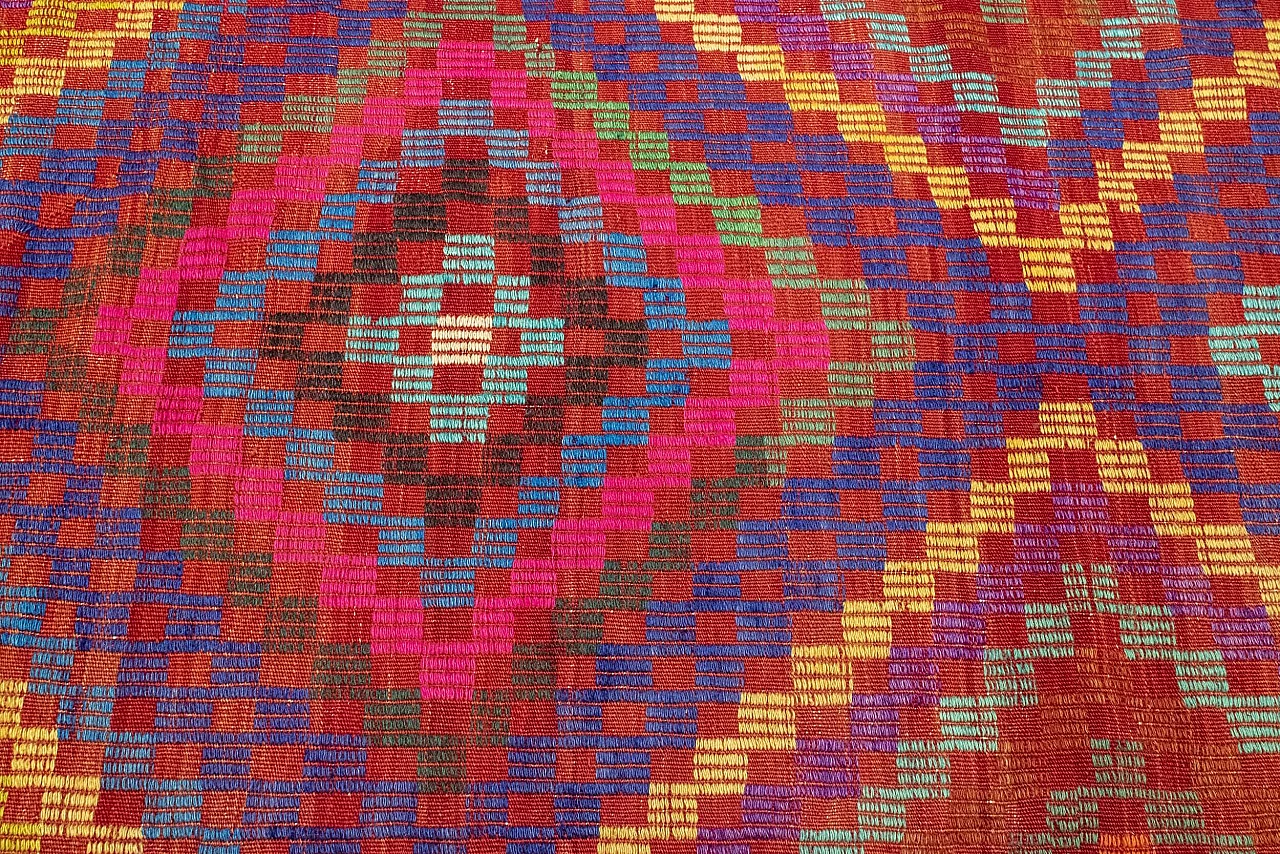 Kelim nomade turco fatto a mano, anni '60 3