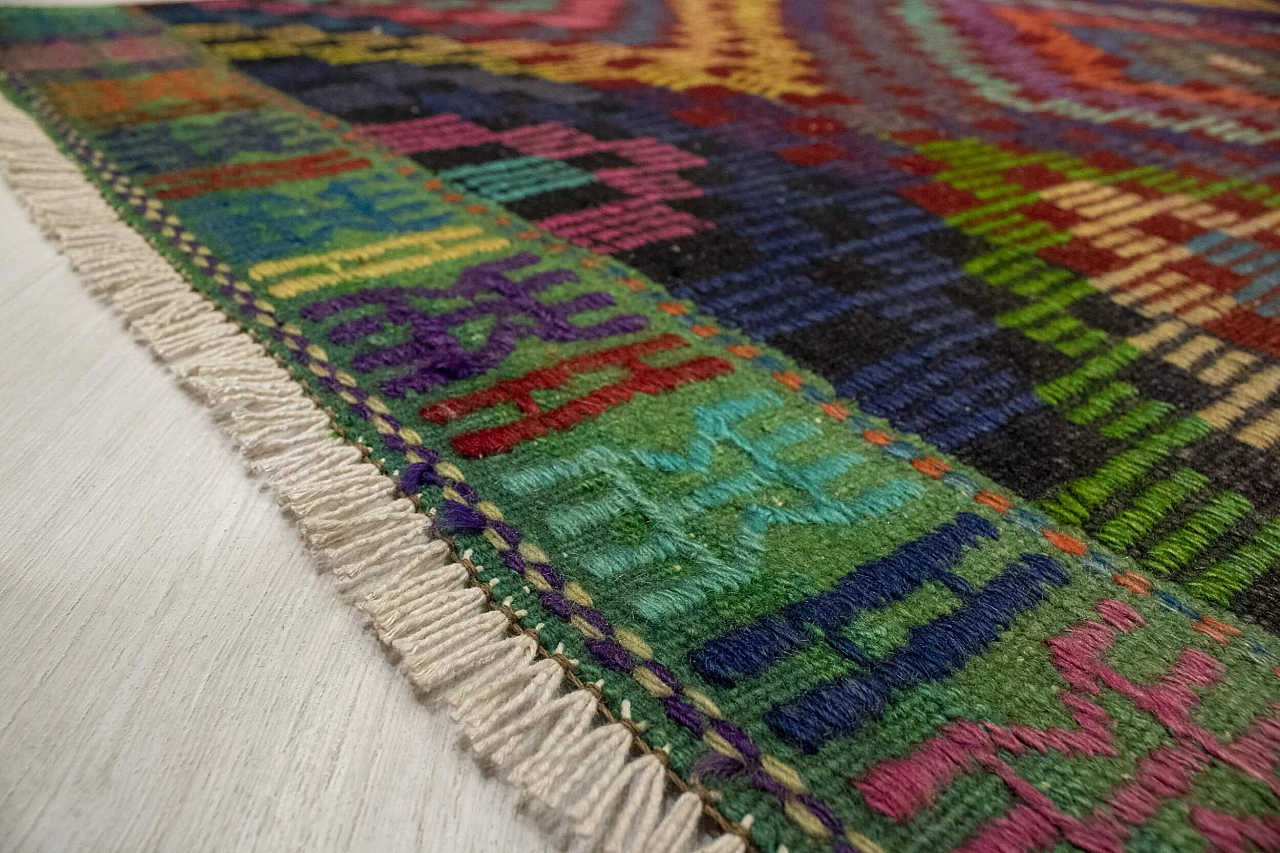 Kelim nomade turco fatto a mano, anni '60 7