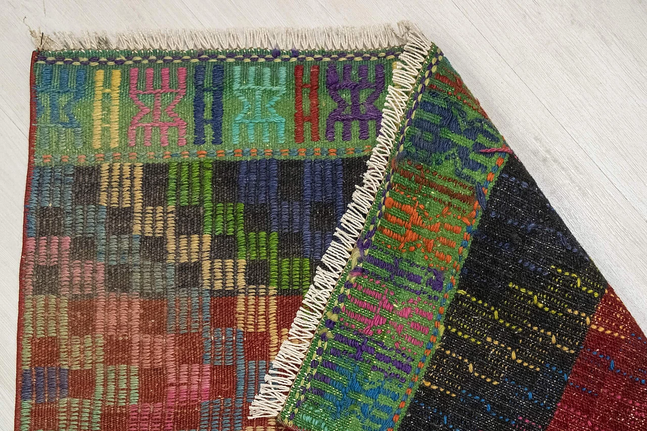 Kelim nomade turco fatto a mano, anni '60 15