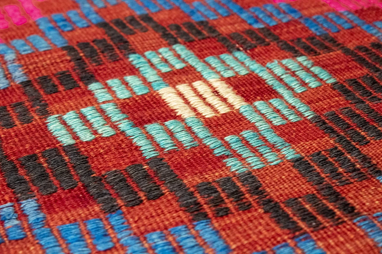 Kelim nomade turco fatto a mano, anni '60 18