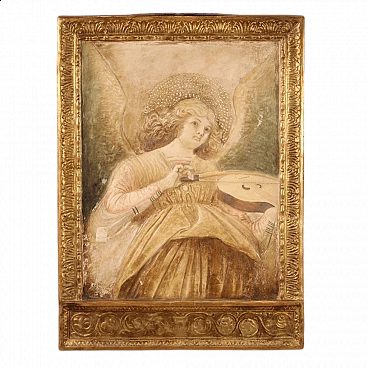 Low-relief tile in terra di Signa, 1940s