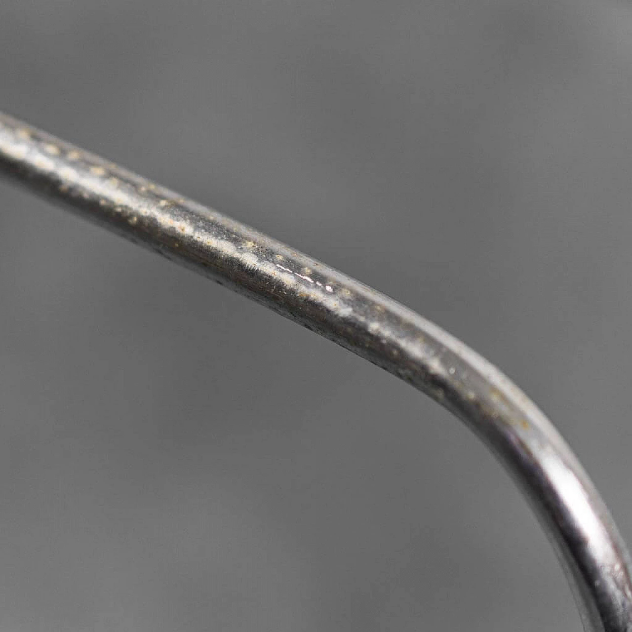 4 Sedie in tessuto e metallo, anni '70 9