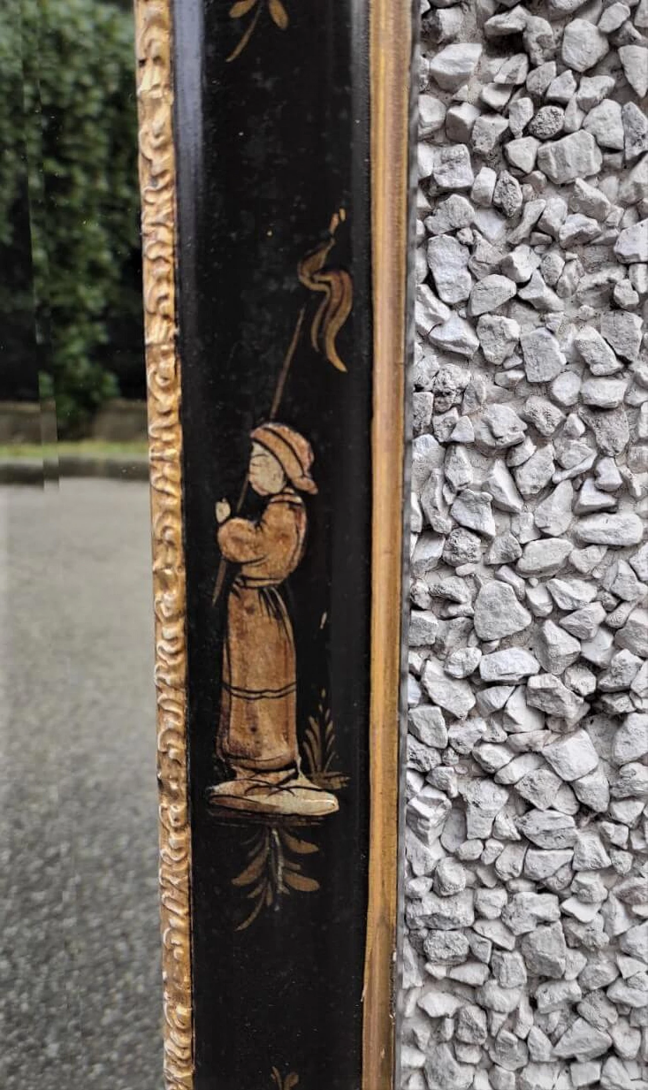 Specchio con decoro orientale, '800 6