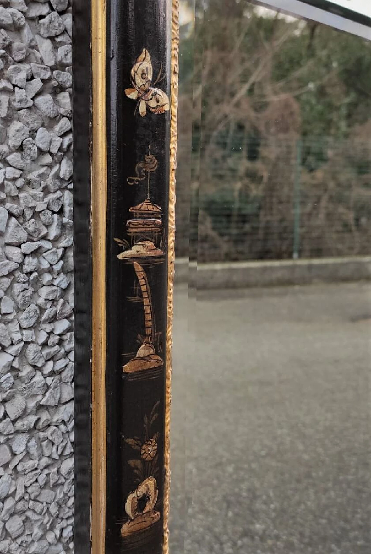 Specchio con decoro orientale, '800 7