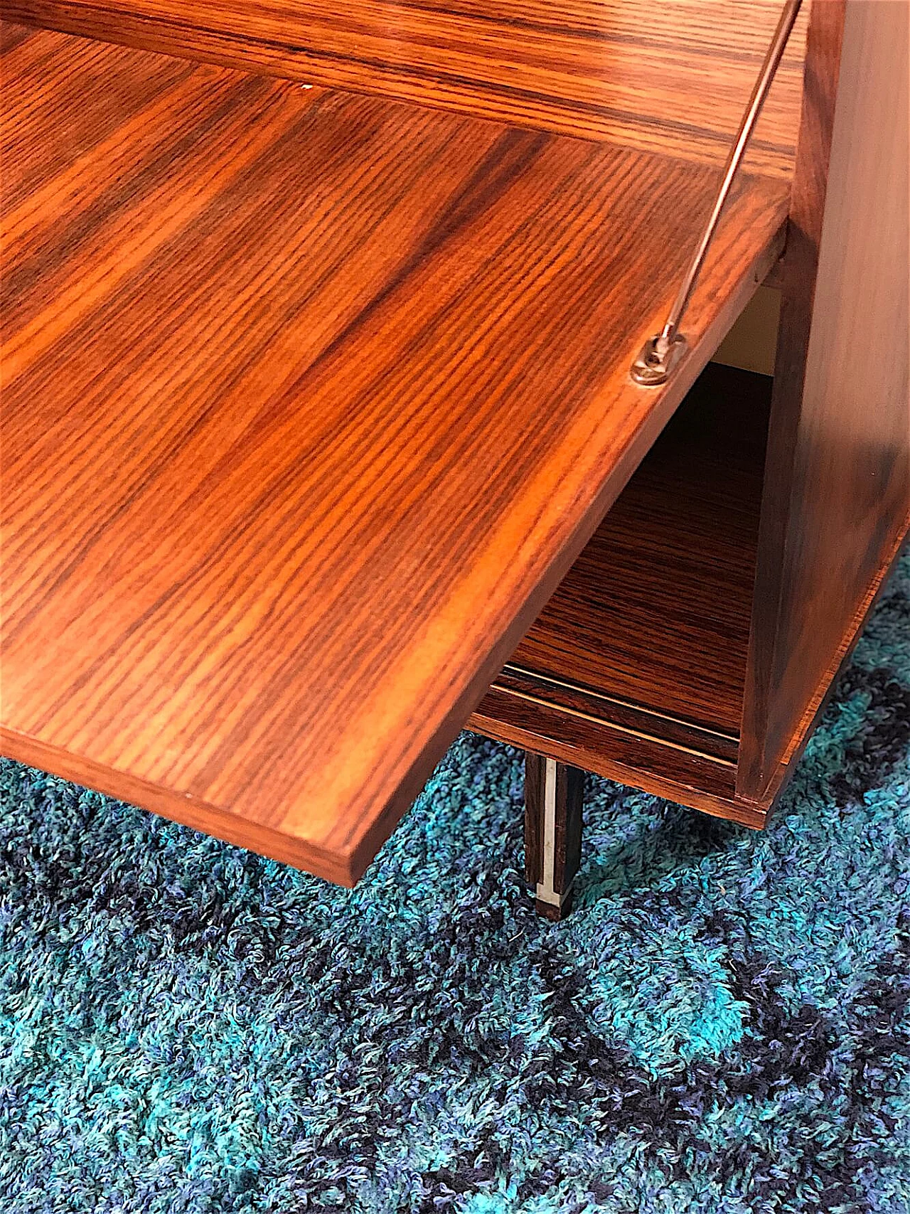Rosewood highboard cabinet, 1960s 4