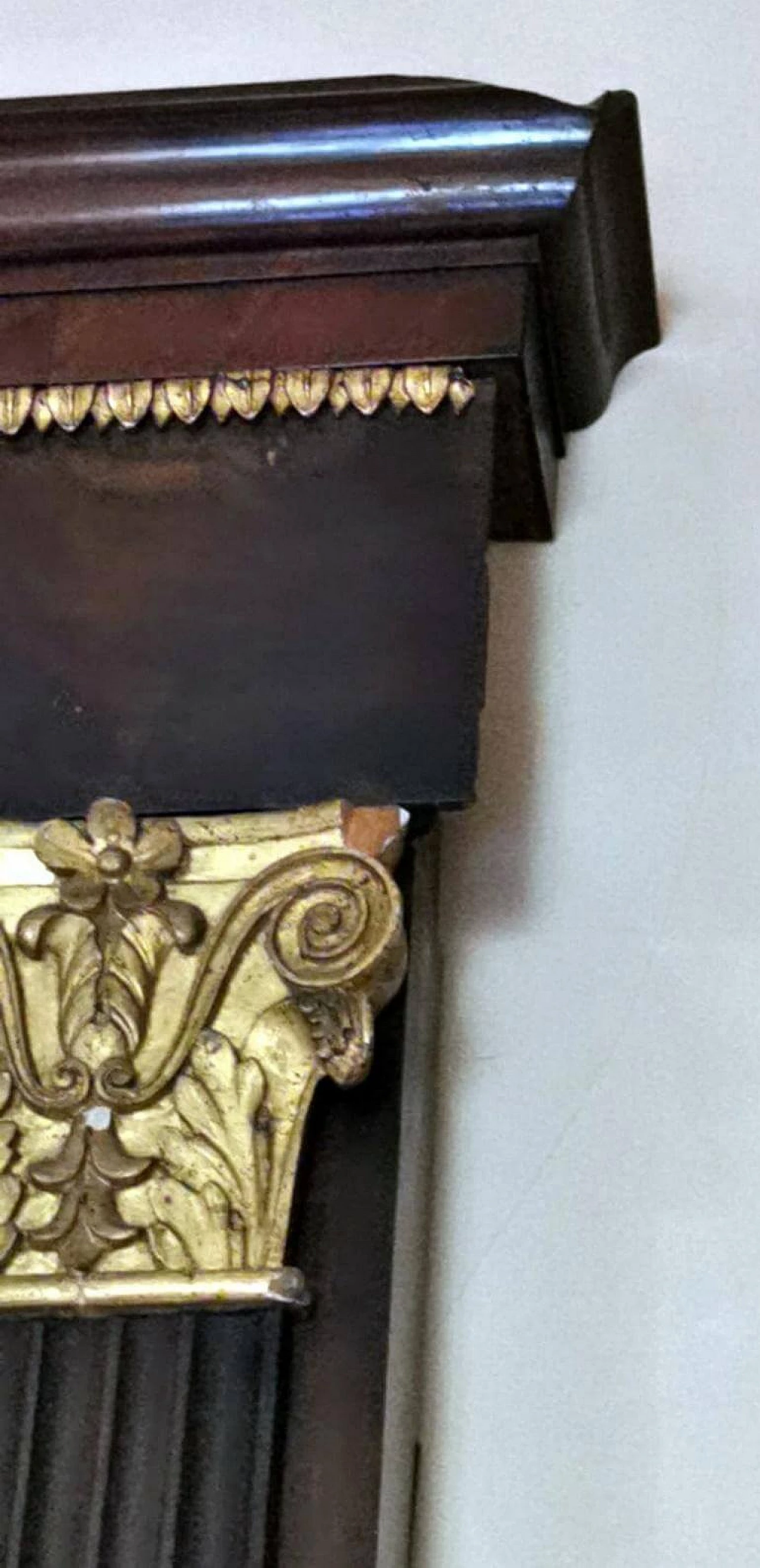 Specchio in stile Napoleone III con cornice in legno, '800 11