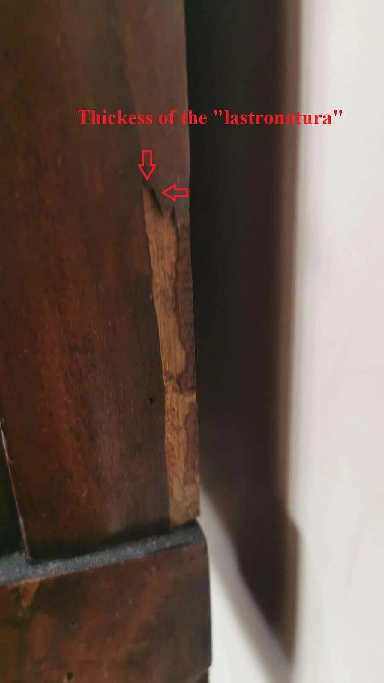 Specchio in stile Napoleone III con cornice in legno, '800 16