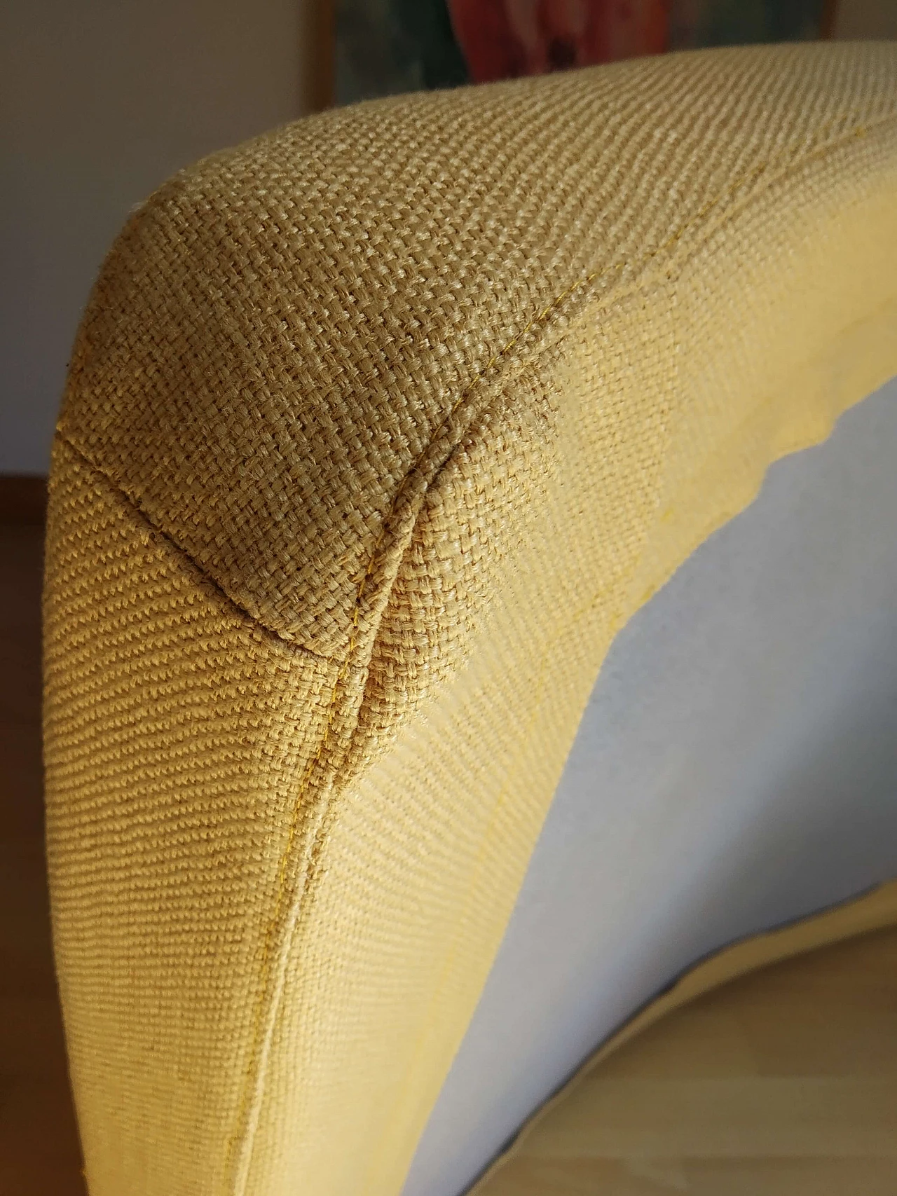 Chateau D'Ax Joy mustard fabric armchair 20