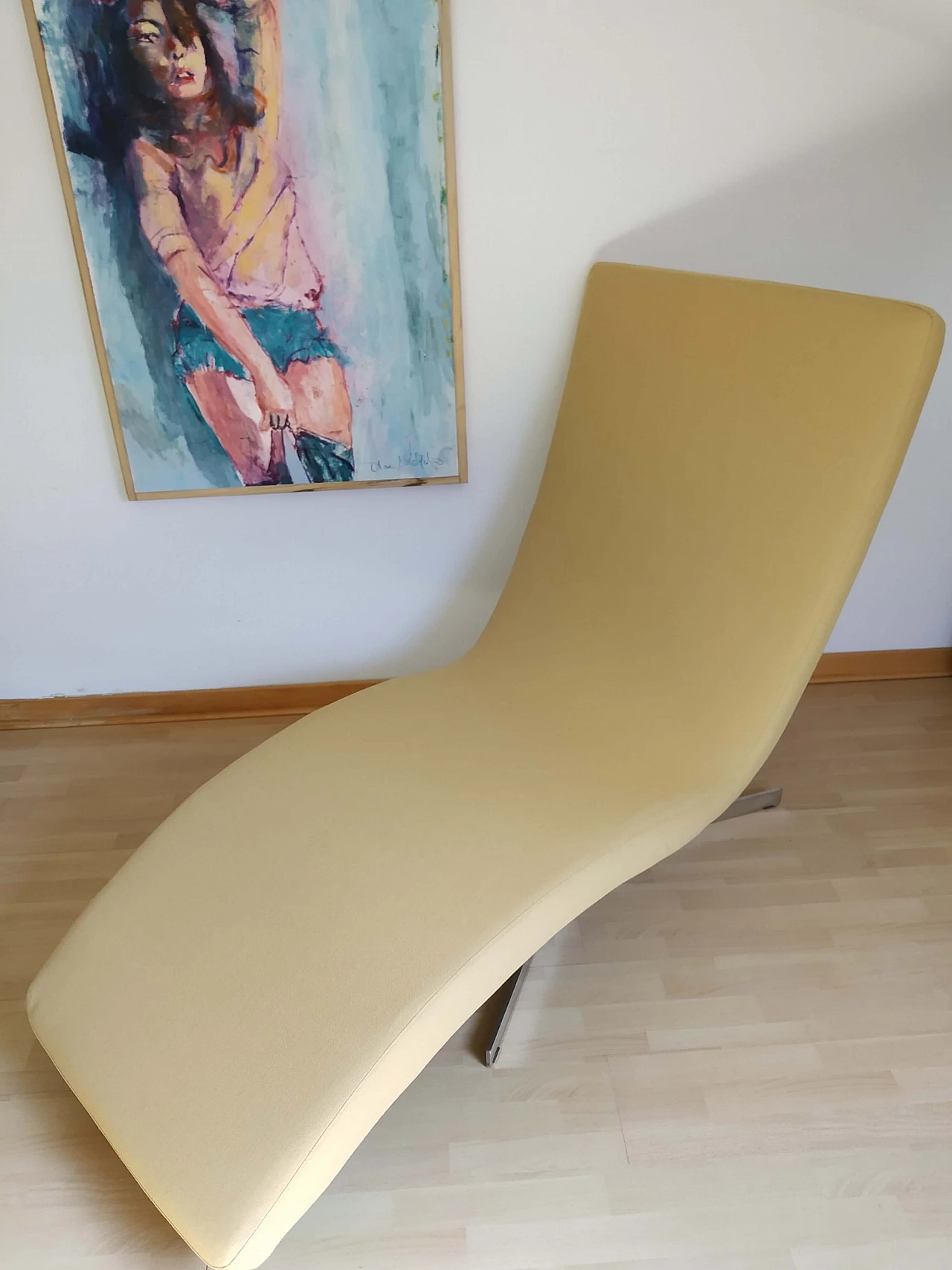 Chateau D'Ax Joy mustard fabric armchair 60