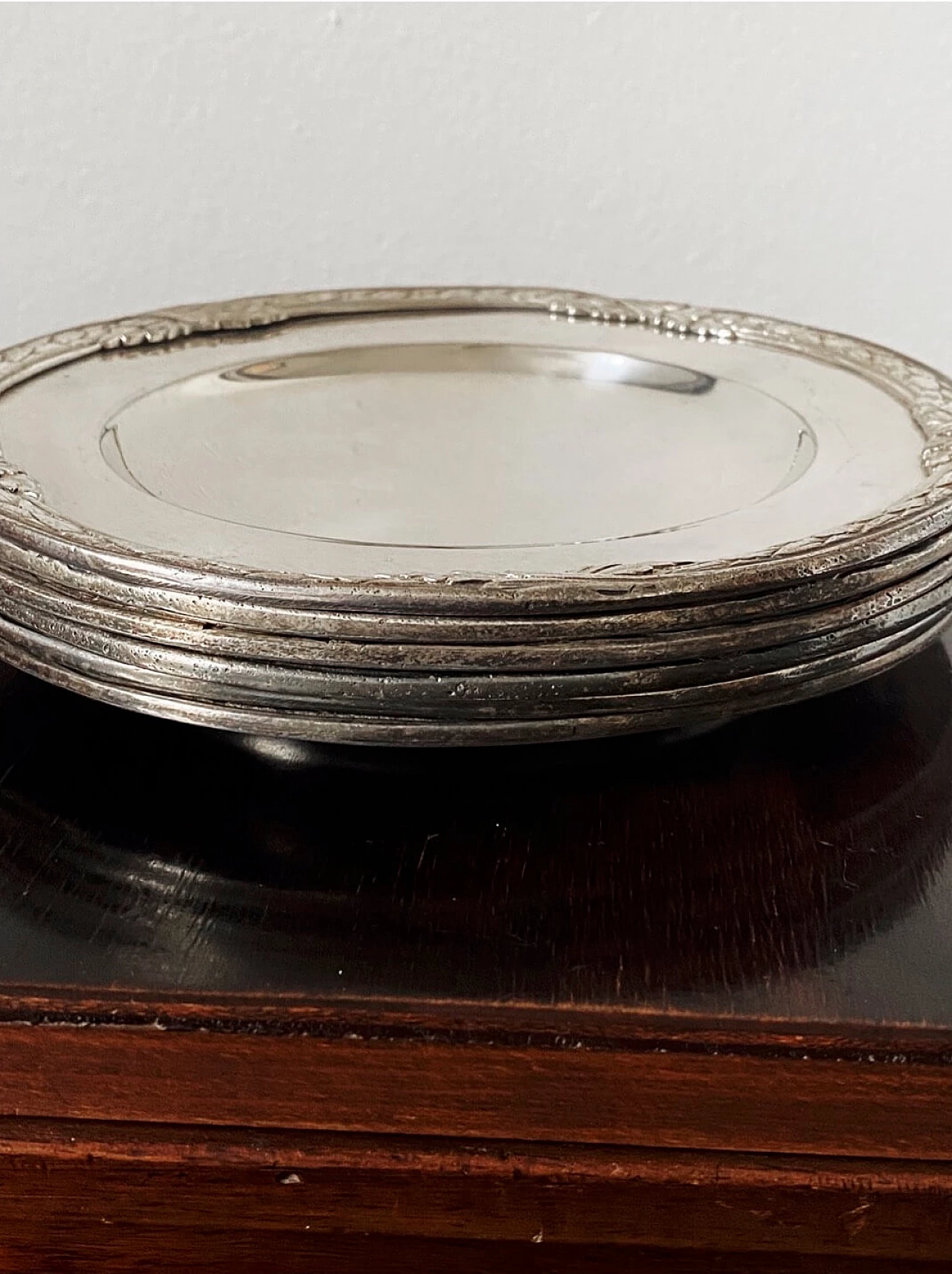 6 Piatti da dessert in stile vittoriano, '800 1