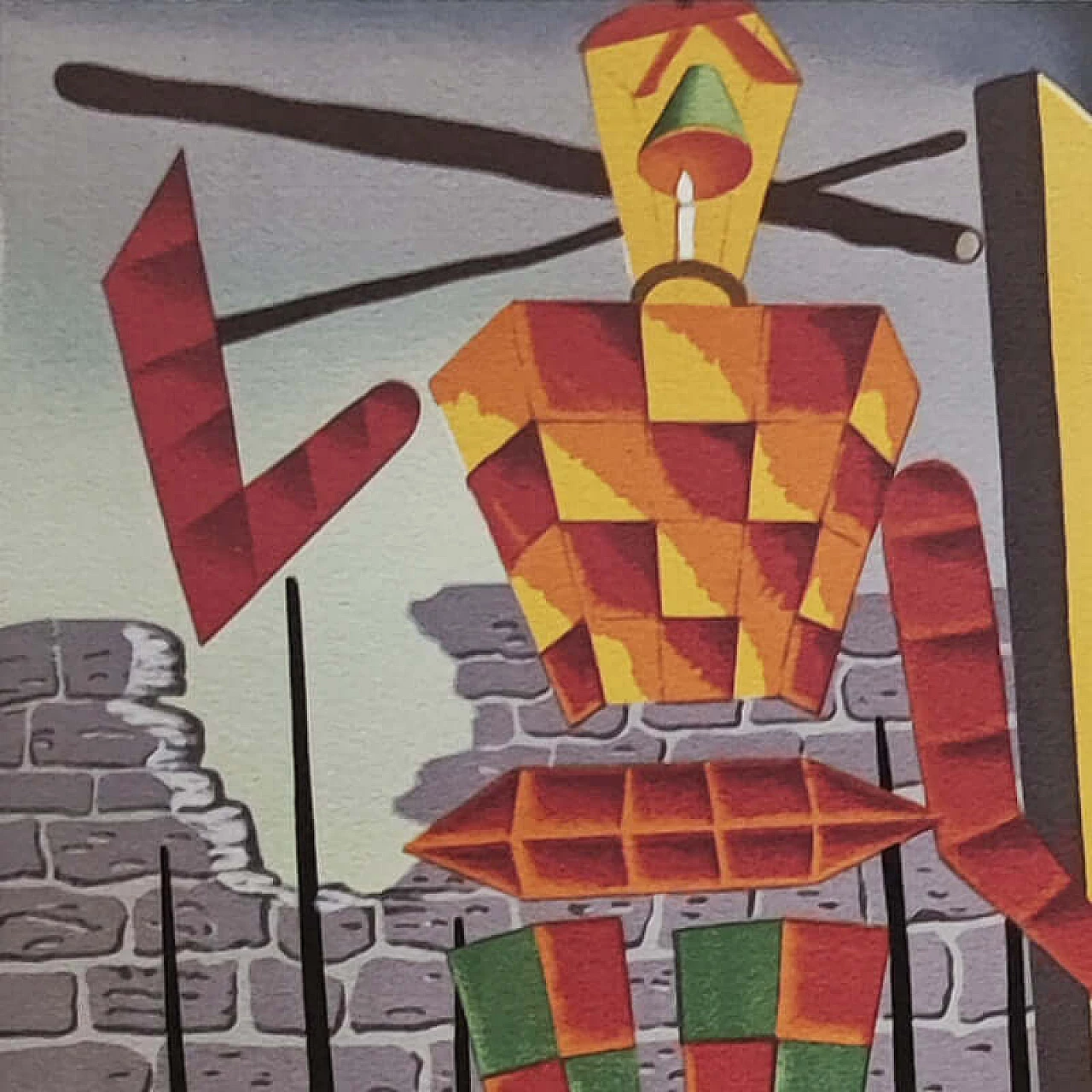 Le Beau Temps lithograph by Man Ray, 1970s 3