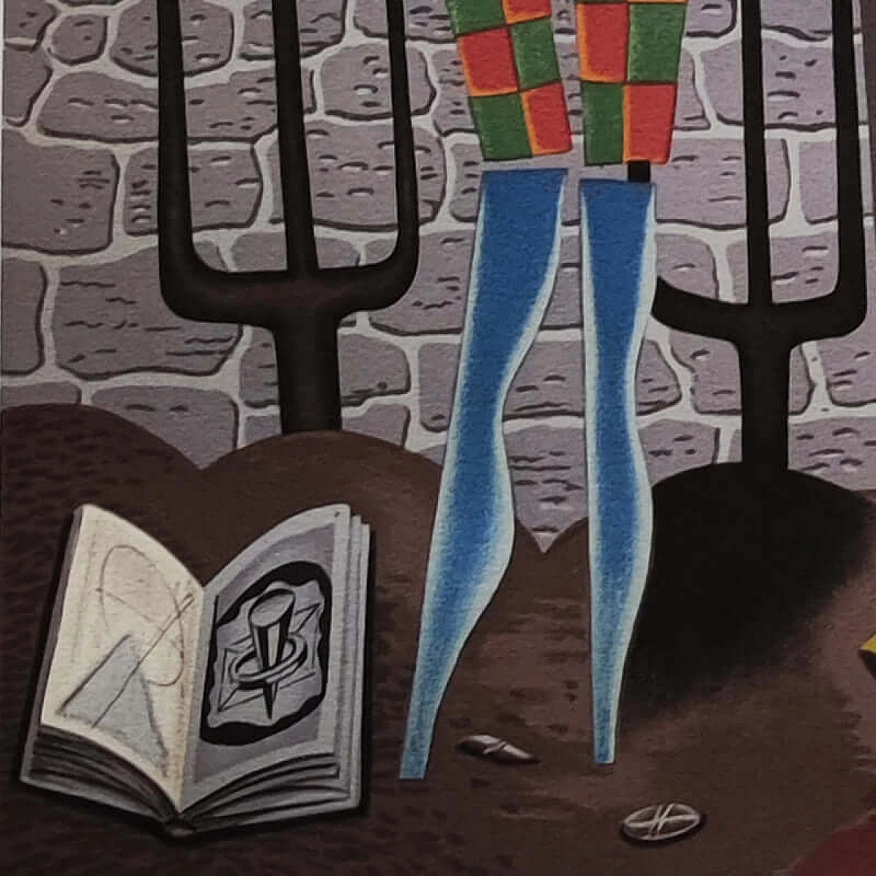 Le Beau Temps lithograph by Man Ray, 1970s 4