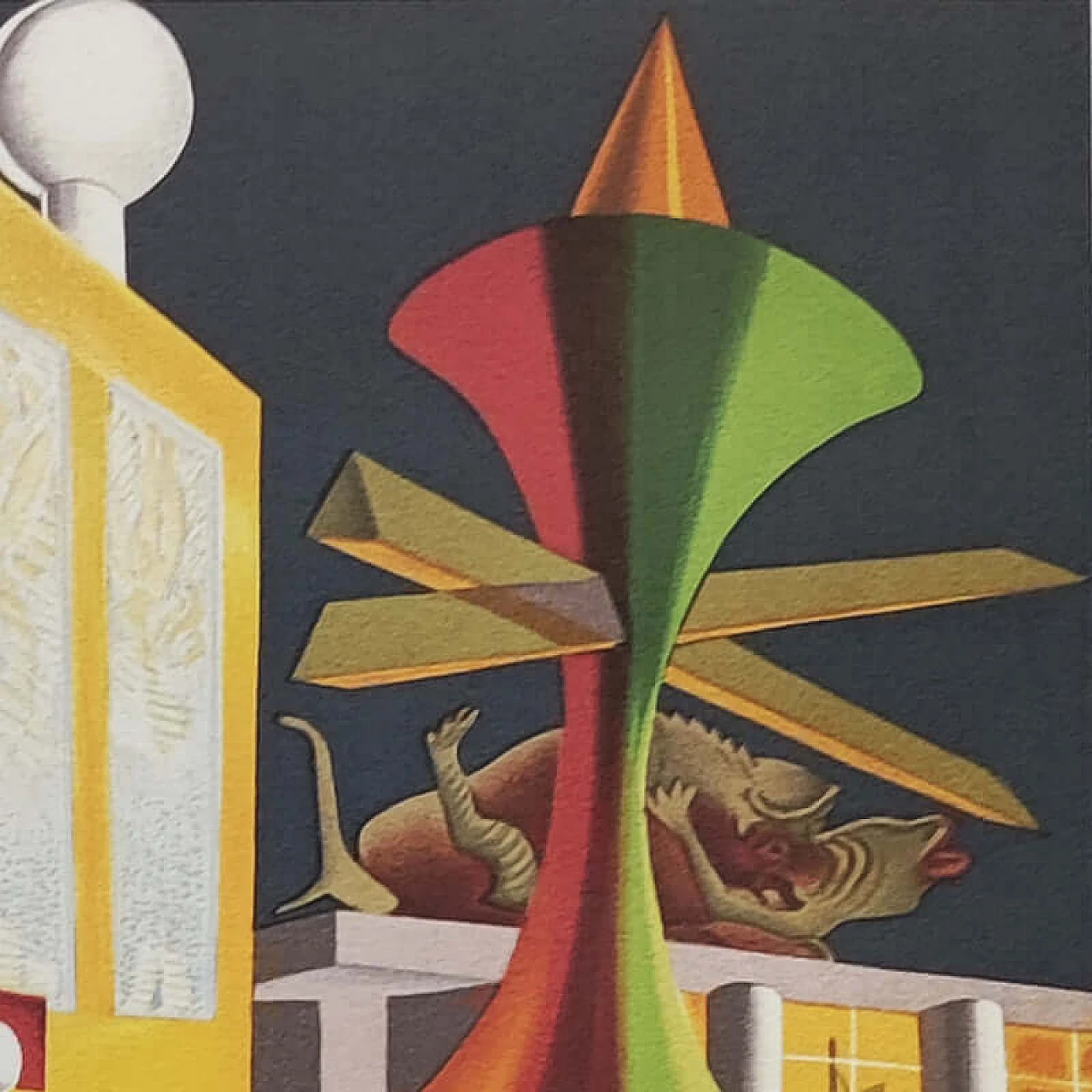Le Beau Temps lithograph by Man Ray, 1970s 5