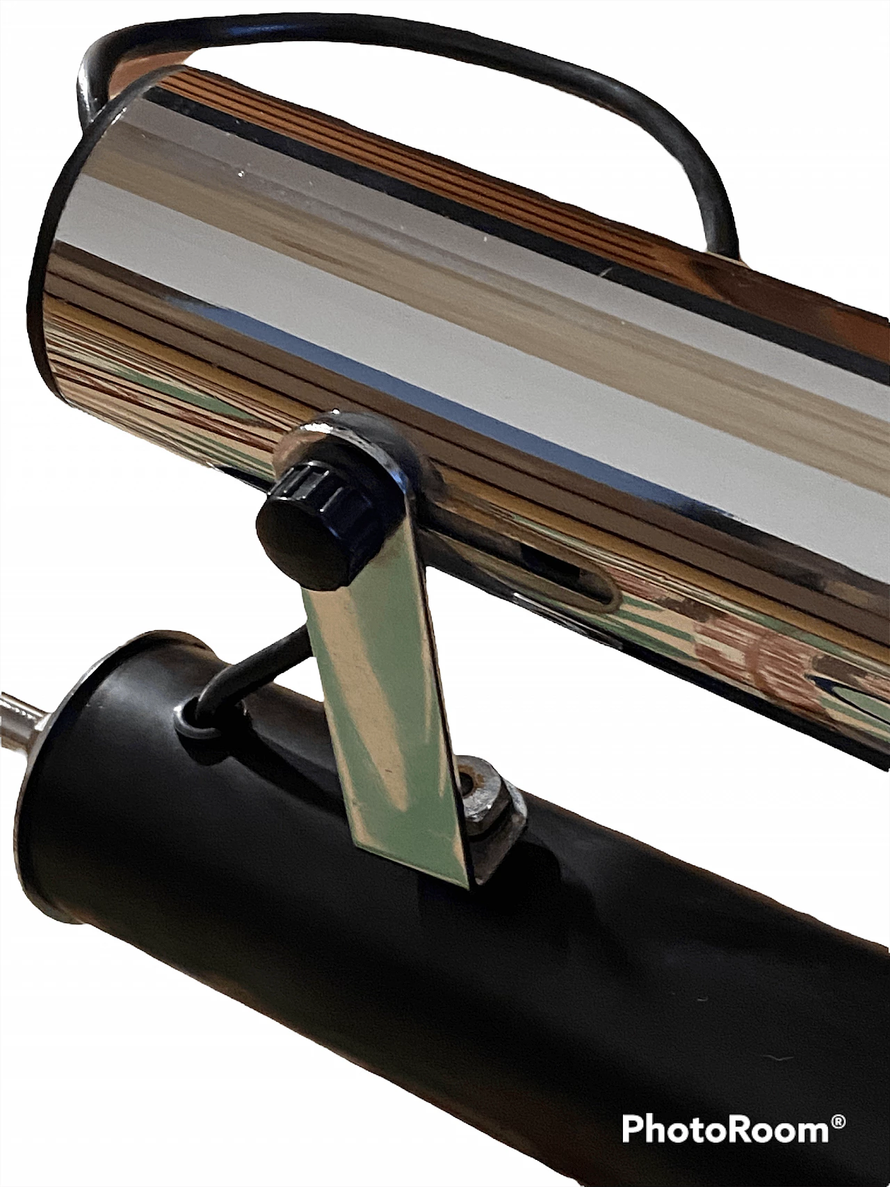 Cosack chrome-plated steel chandelier, 1970s 5