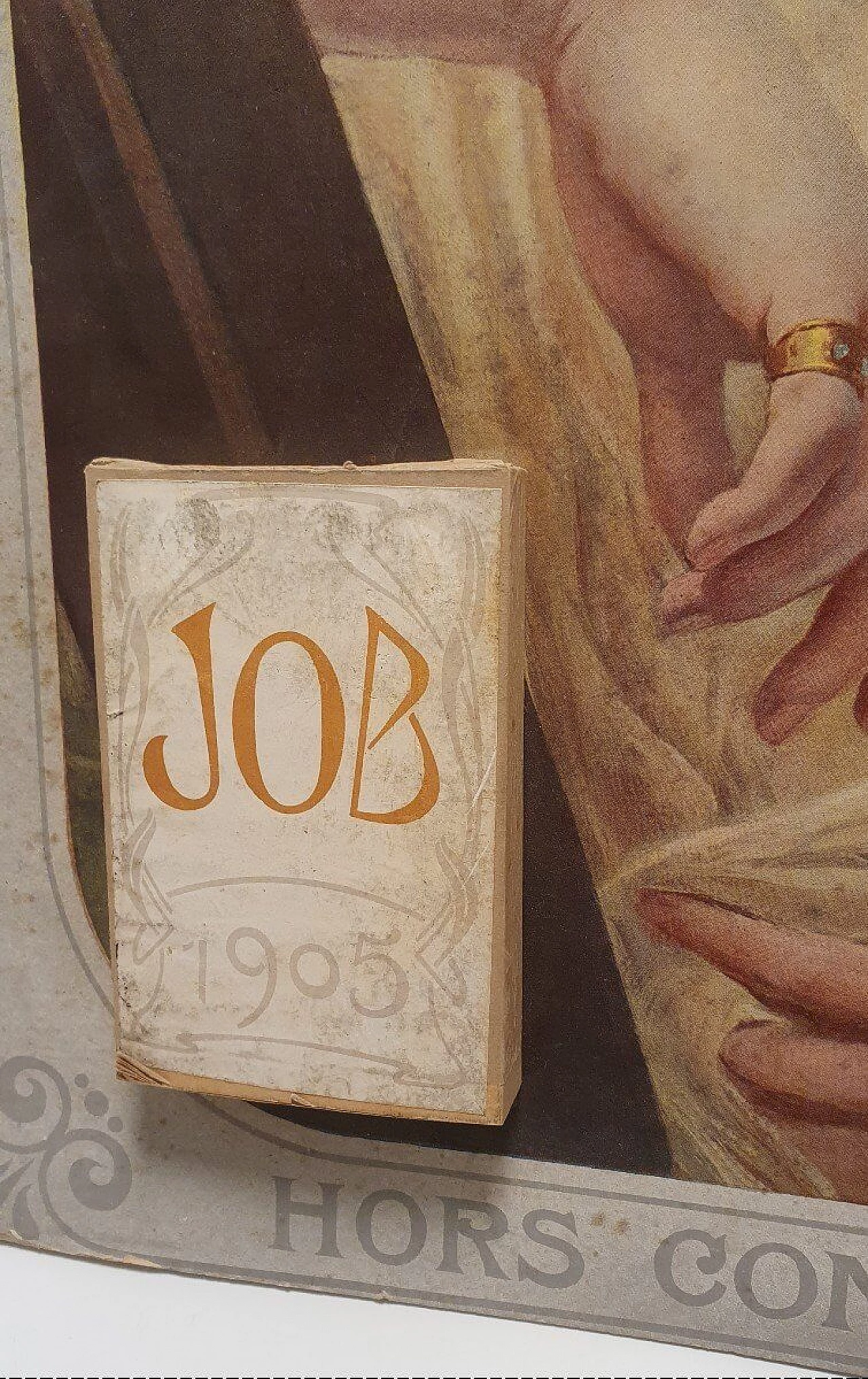 Poster pubblicitario per marca di sigarette Job, 1905 3