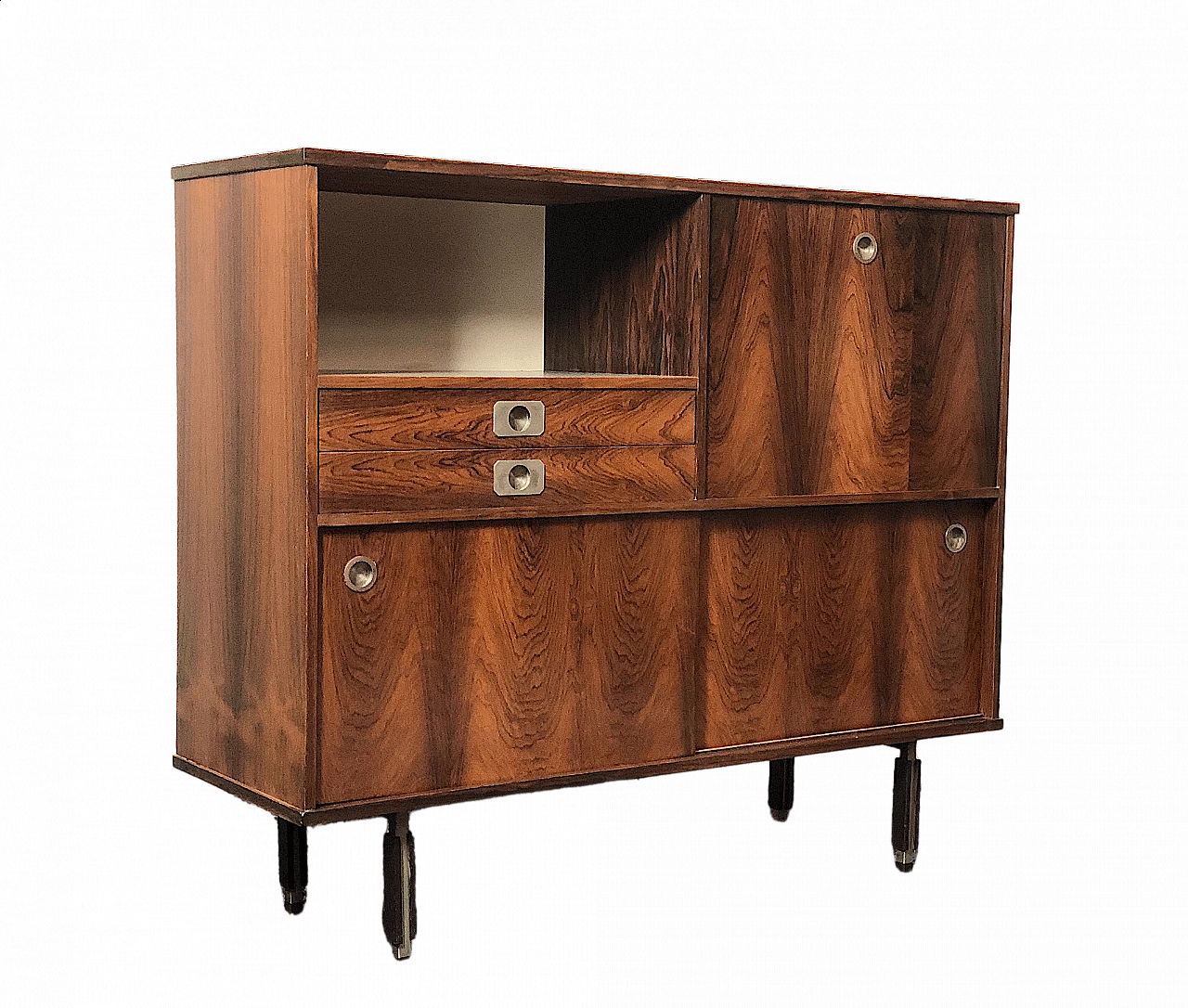 Mobile highboard in palissandro, anni '60 14