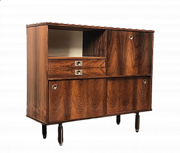 Mobile highboard in palissandro, anni '60