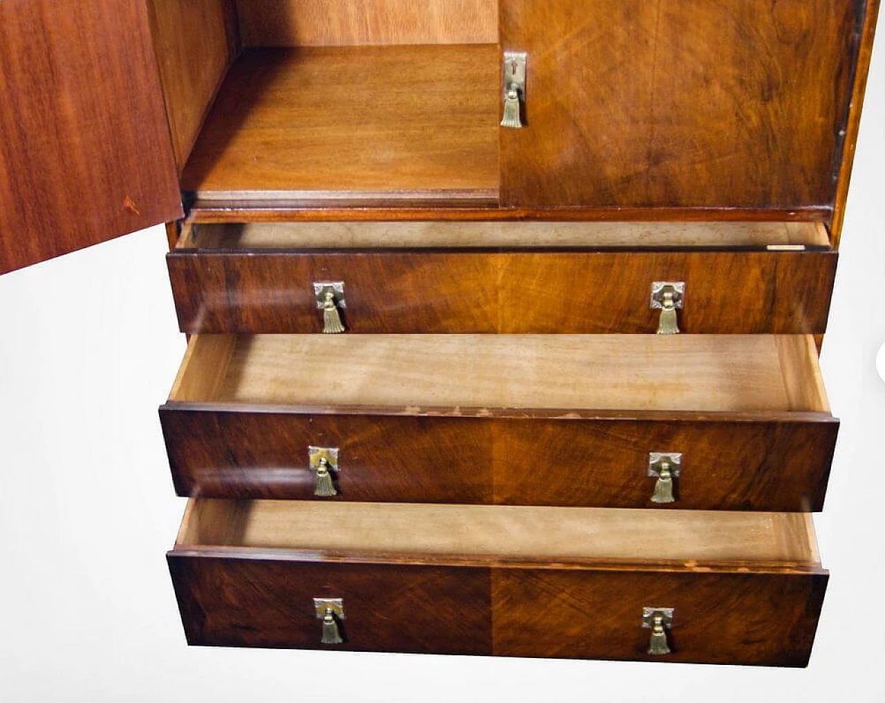 Cassettiera inglese di Waring & Gillow in mogano, anni '30 3